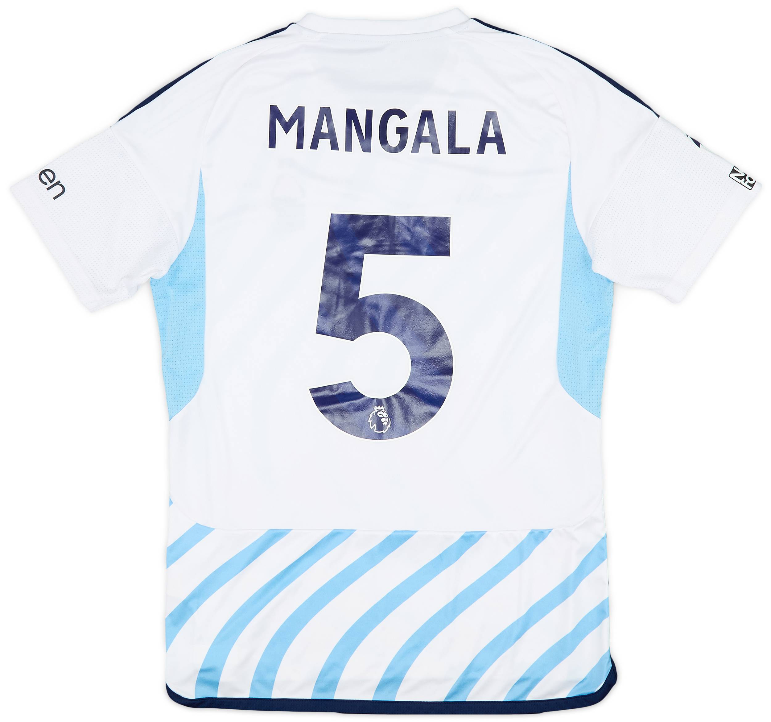 2023-24 Nottingham Forest Match Issue Away Shirt Mangala #5