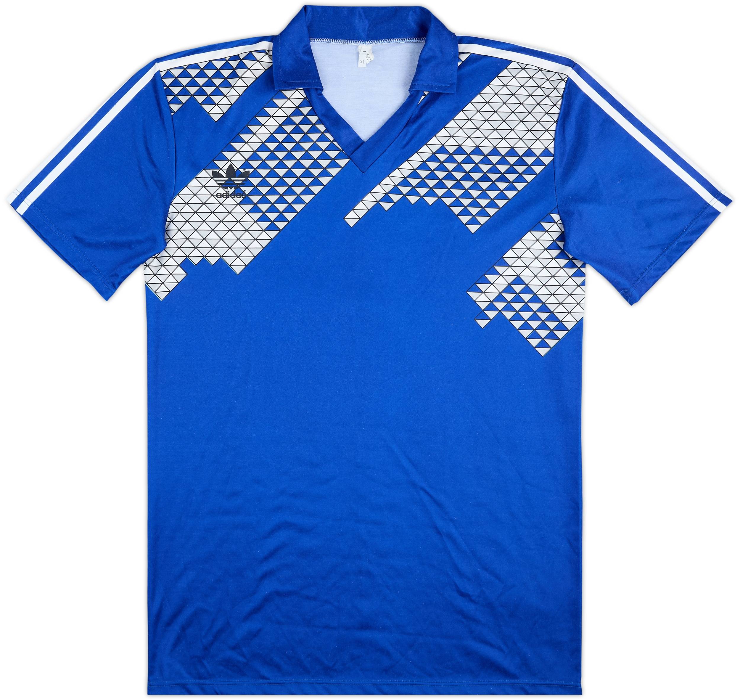 1990-92 adidas 'Marseille' Template Shirt #7 - 9/10 - (XL)