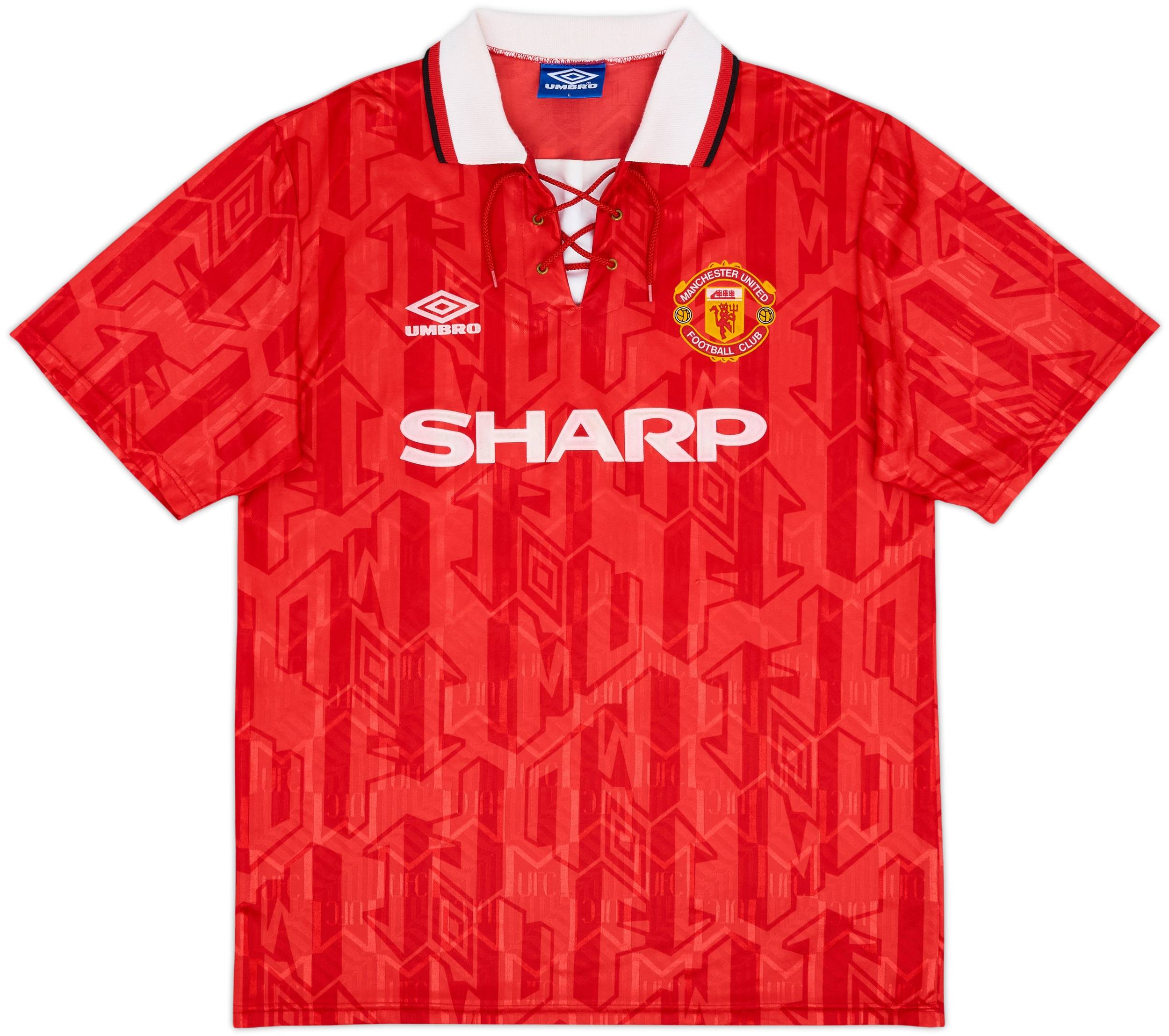 Umbro Manchester United シャツ Rare Vintage Umbro Manchester United Football Shirt 1993