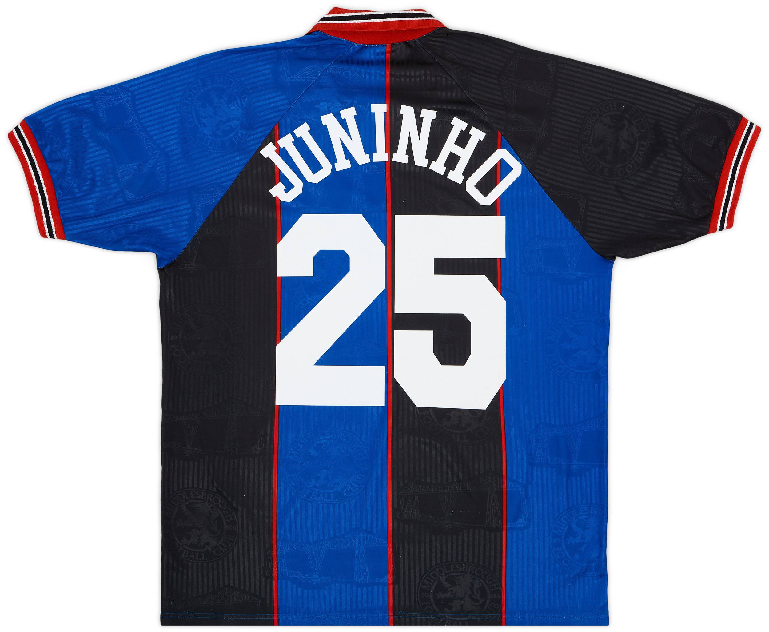 1995-96 Middlesbrough Away Shirt Juninho #25 - 8/10 - (XL)