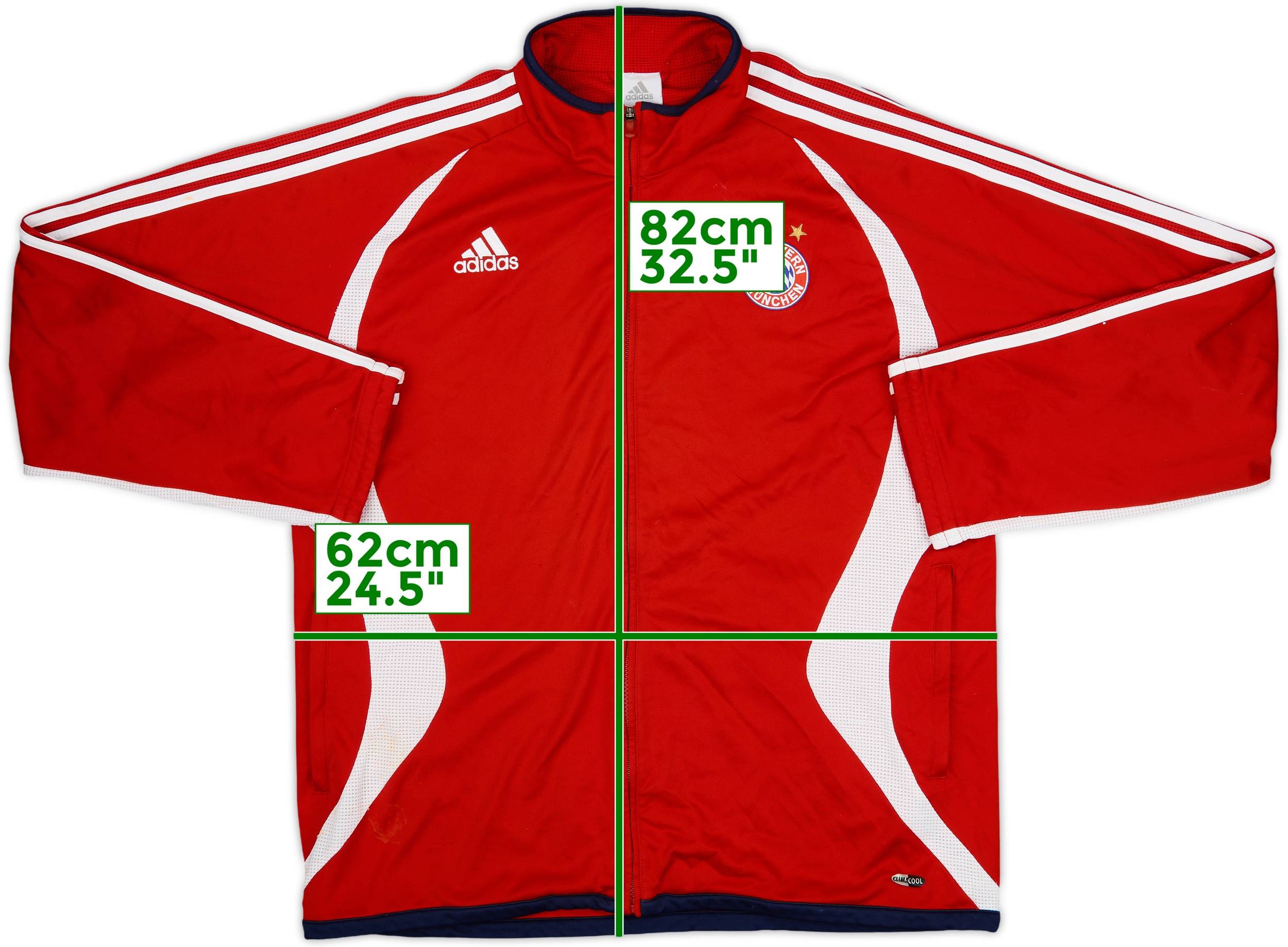 adidas FC Bayern München ジャージ XXO Adidas FC BAYERN MUNICH ANNIVERSARY TRACK TOP JACKET JF0593