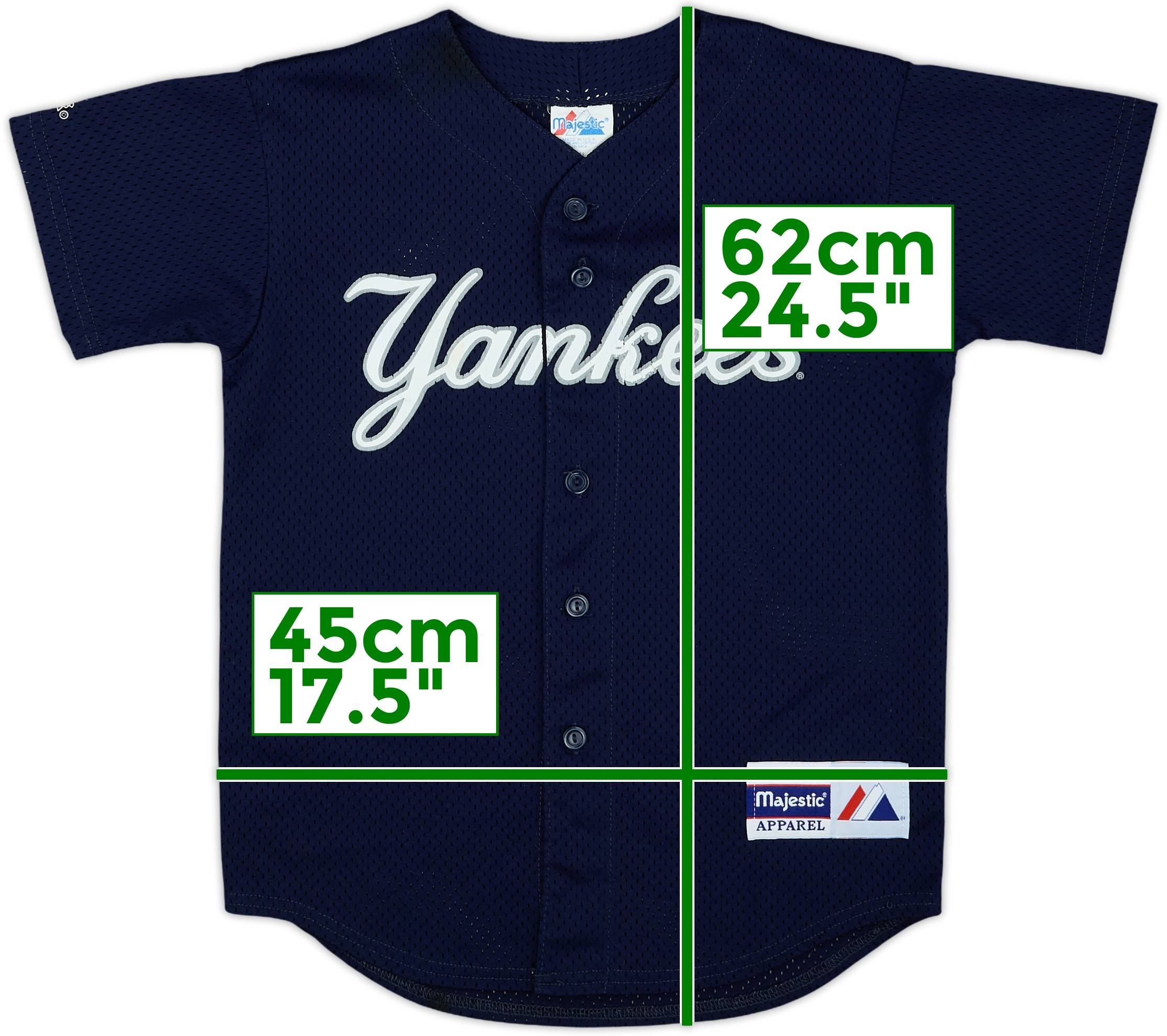 2000s New York Yankees Jeter #2 Majestic Jersey - 6/10 - (M.Boys)