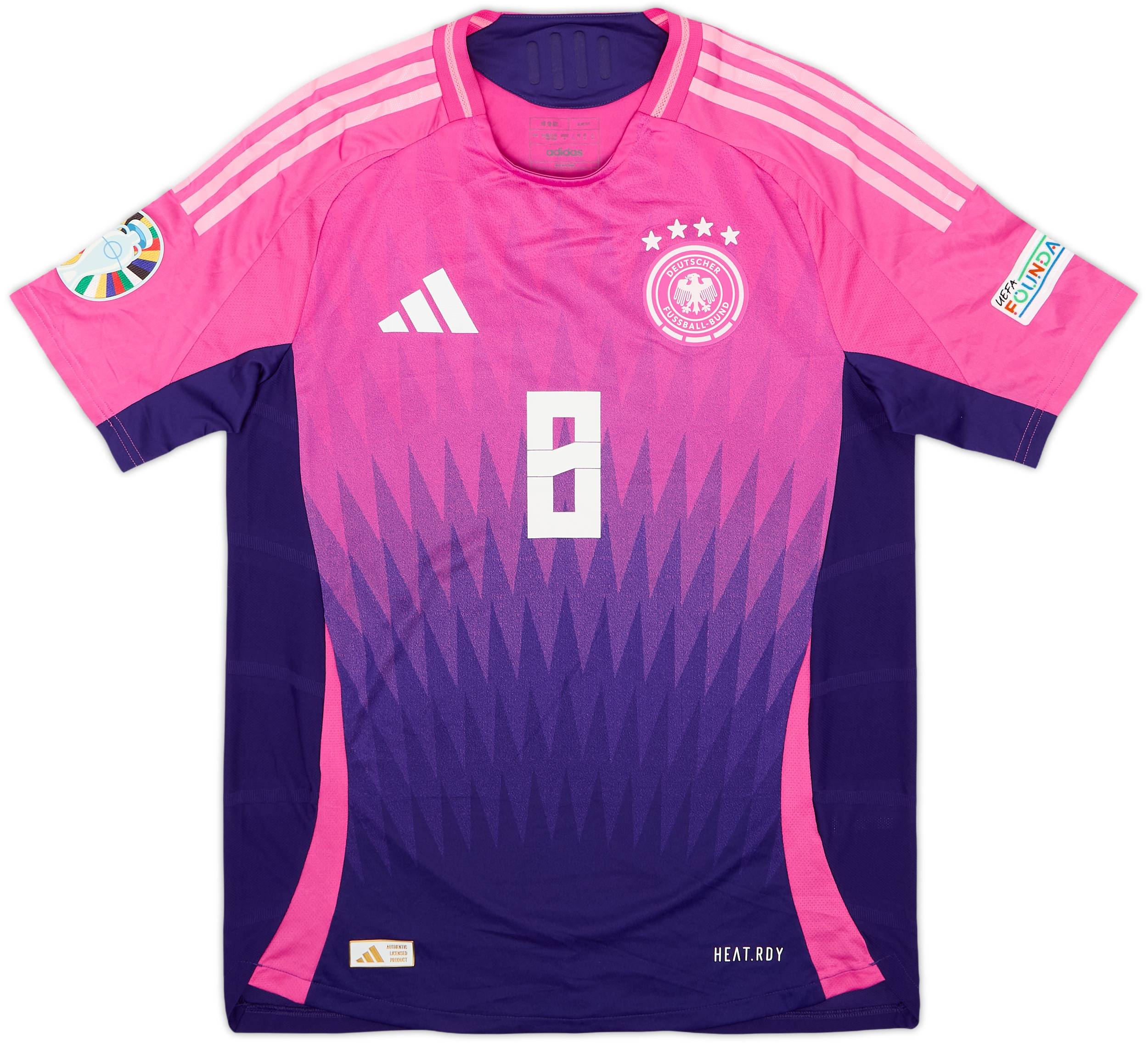 2024-25 Germany Authentic Away Shirt Kroos #8 - 9/10 - (M)