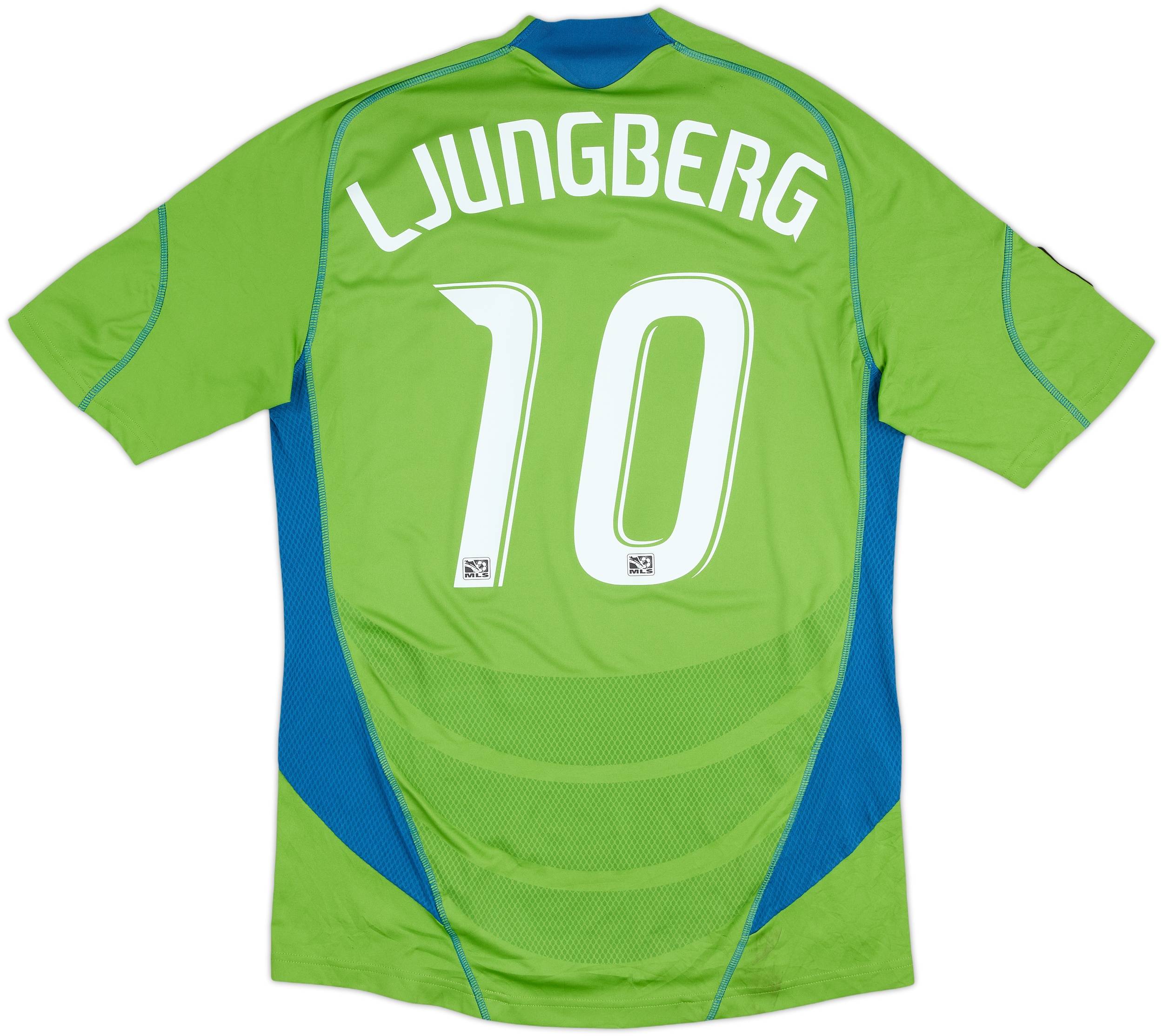 2009-10 Seattle Sounders Home Shirt Ljungberg #10 - 6/10 - (M)