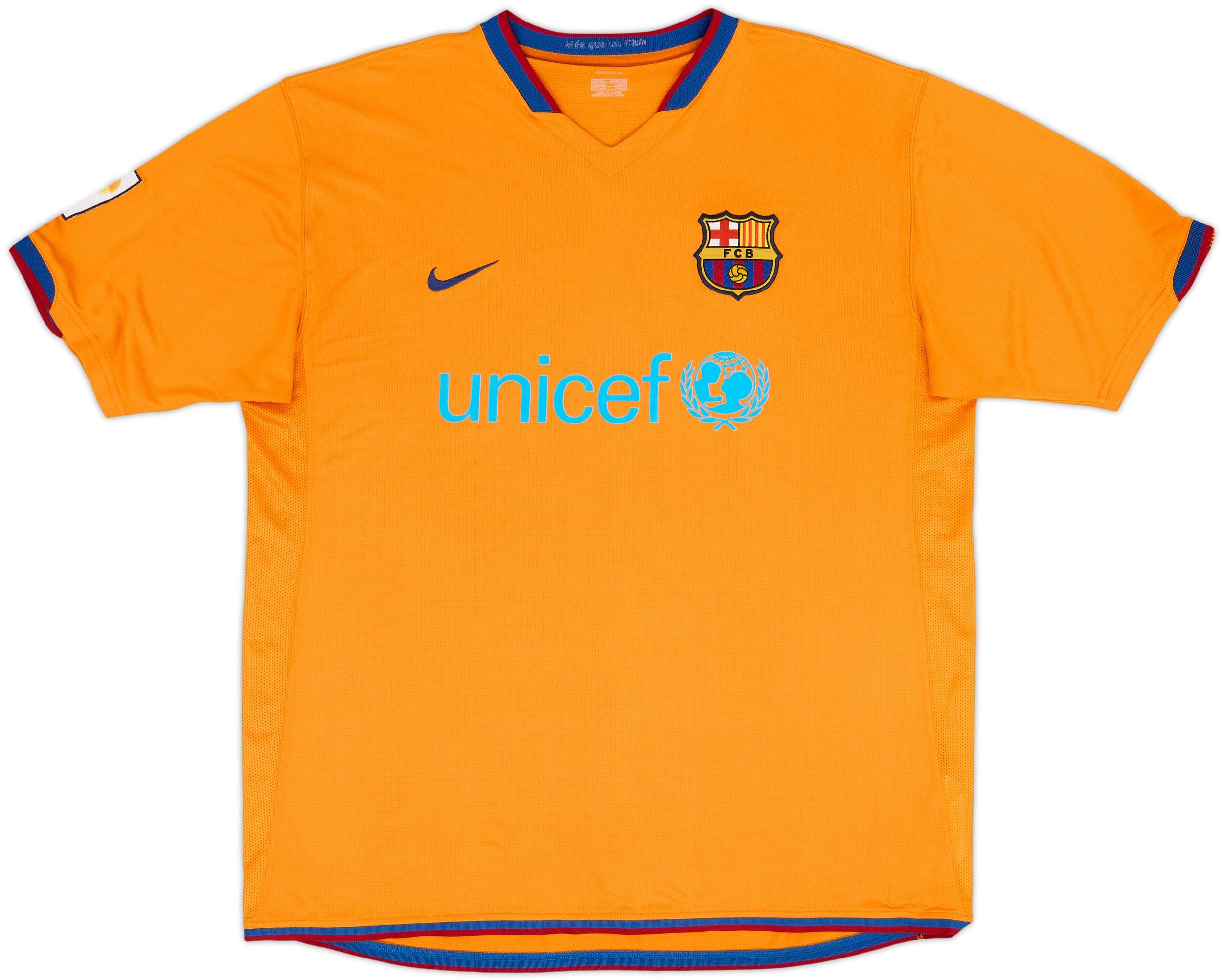 2006-08 Barcelona Away Shirt Eto'o #9 - 6/10 - (XL)
