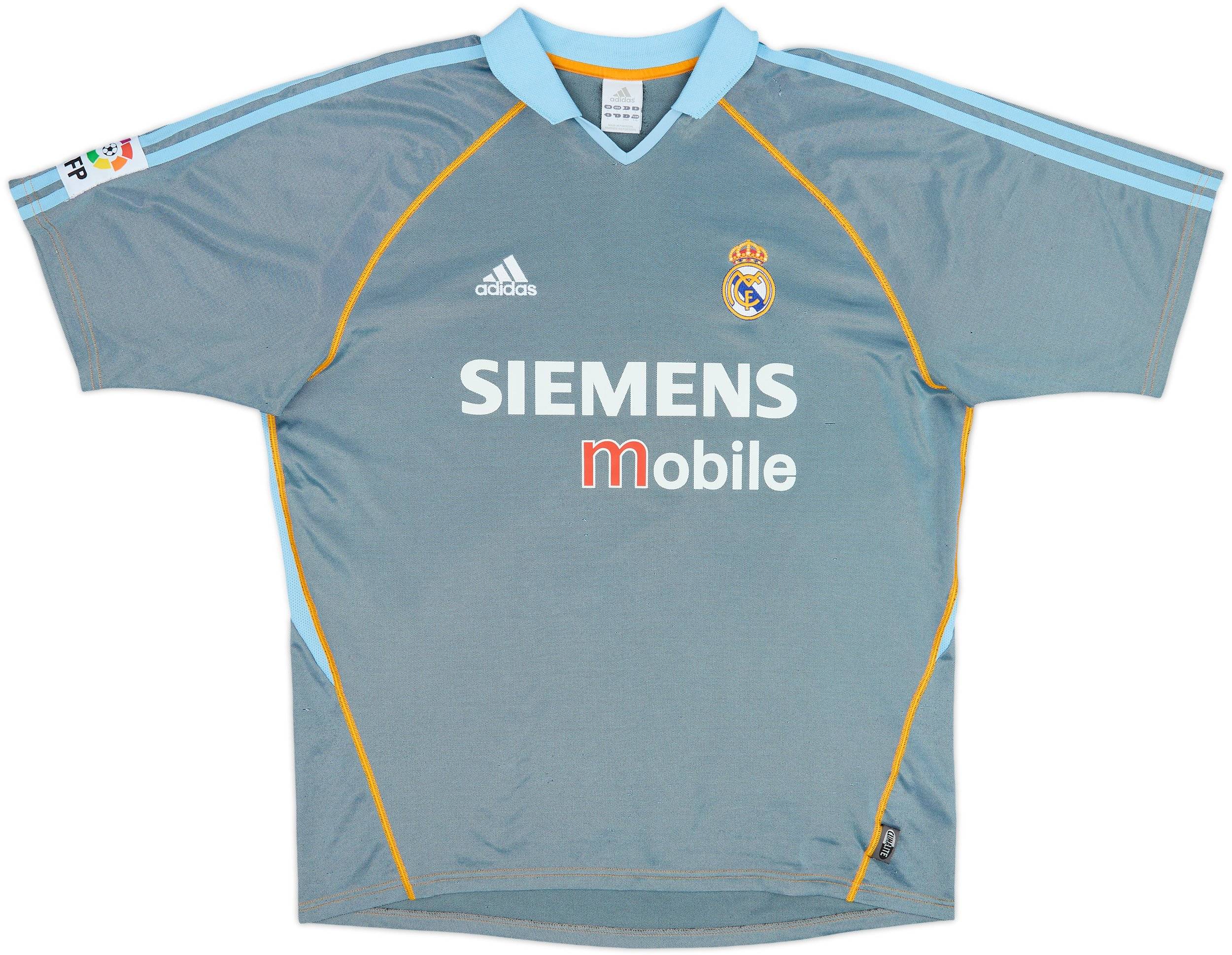 2003-04 Real Madrid Third Shirt Zidane #5 - 8/10 - (L)