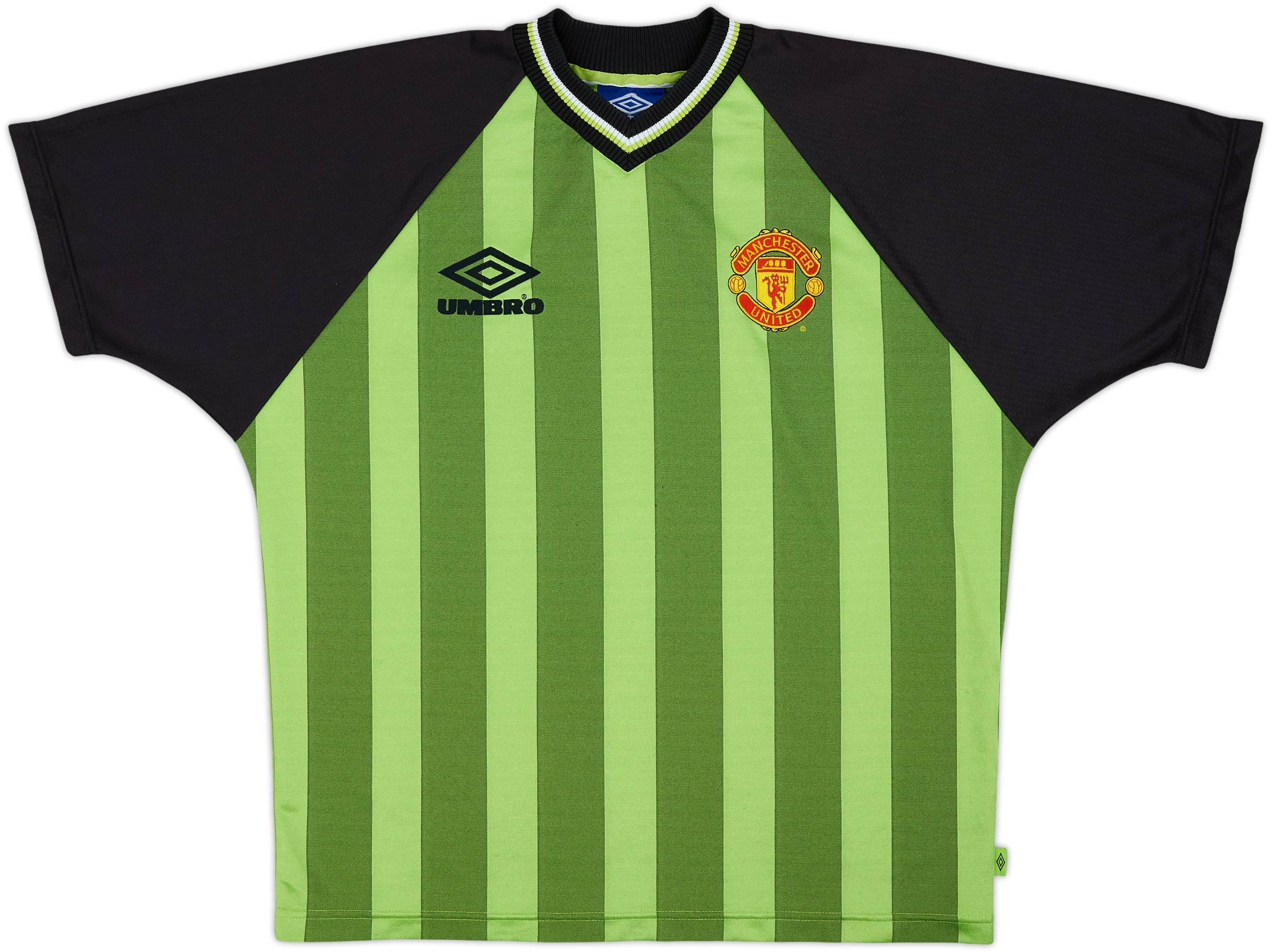 1998-99 Manchester United Umbro Training Shirt - 8/10 - (M)
