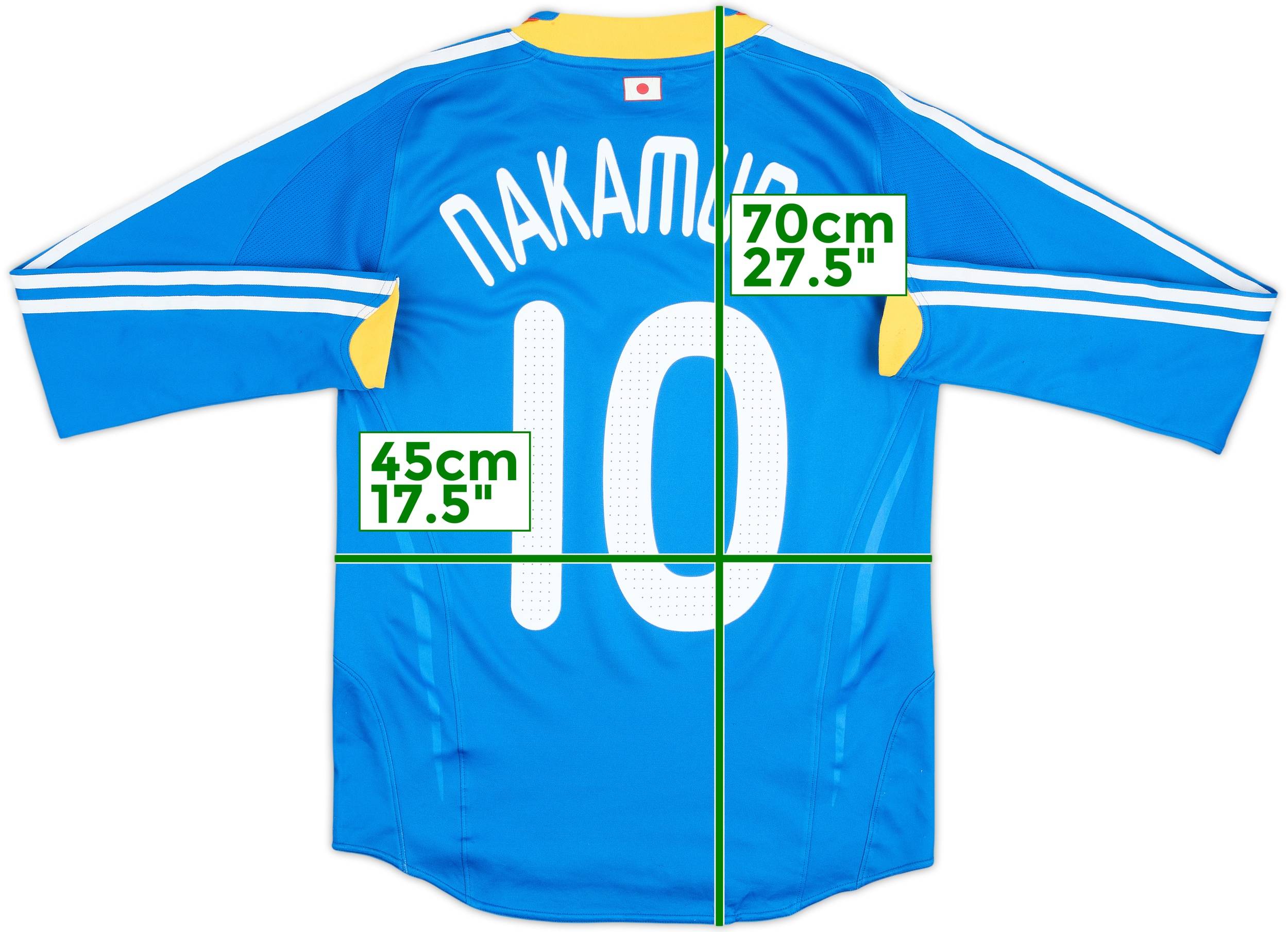2008-09 Japan Home L/S Shirt Nakamura #10 - 9/10 - (S)