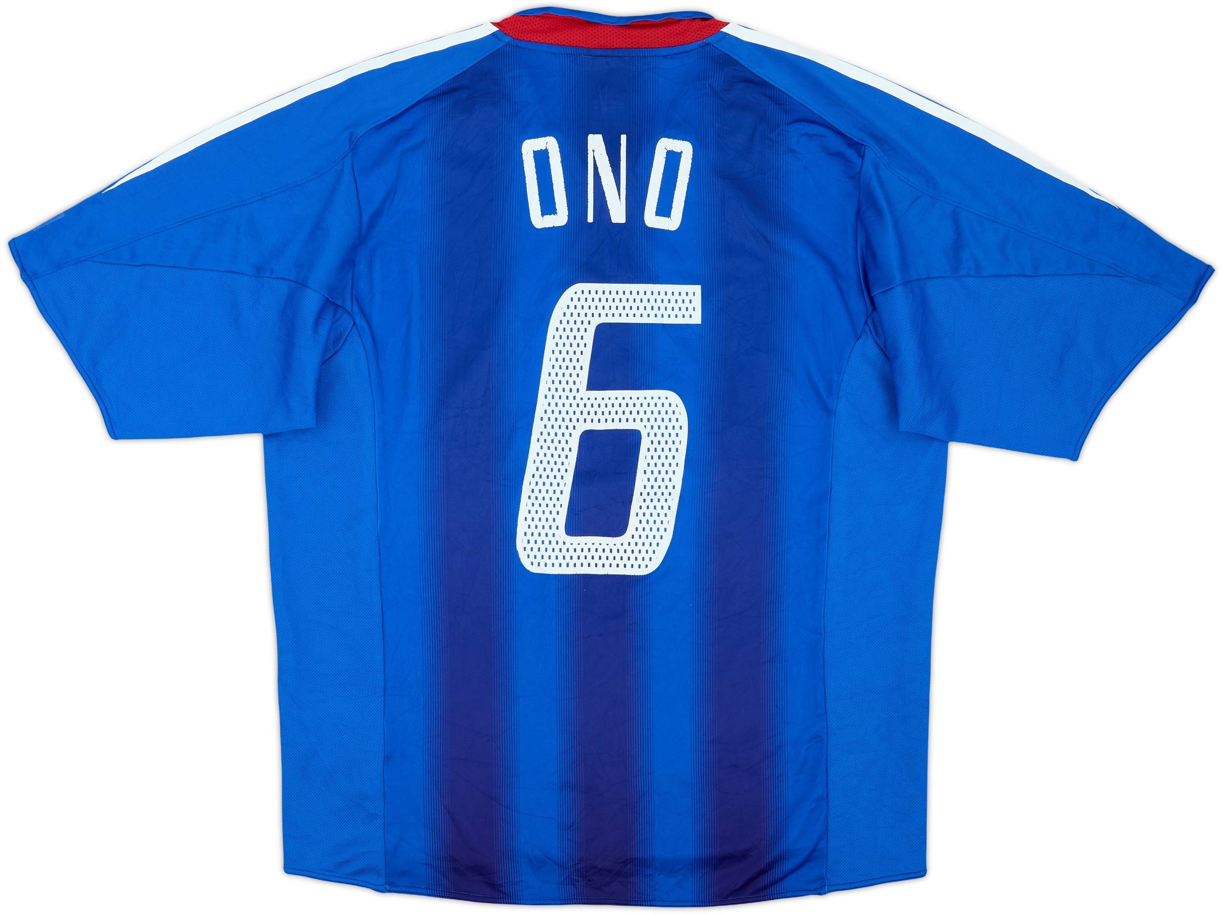2004-06 Japan Home Shirt Ono #6 - 5/10 - (M)