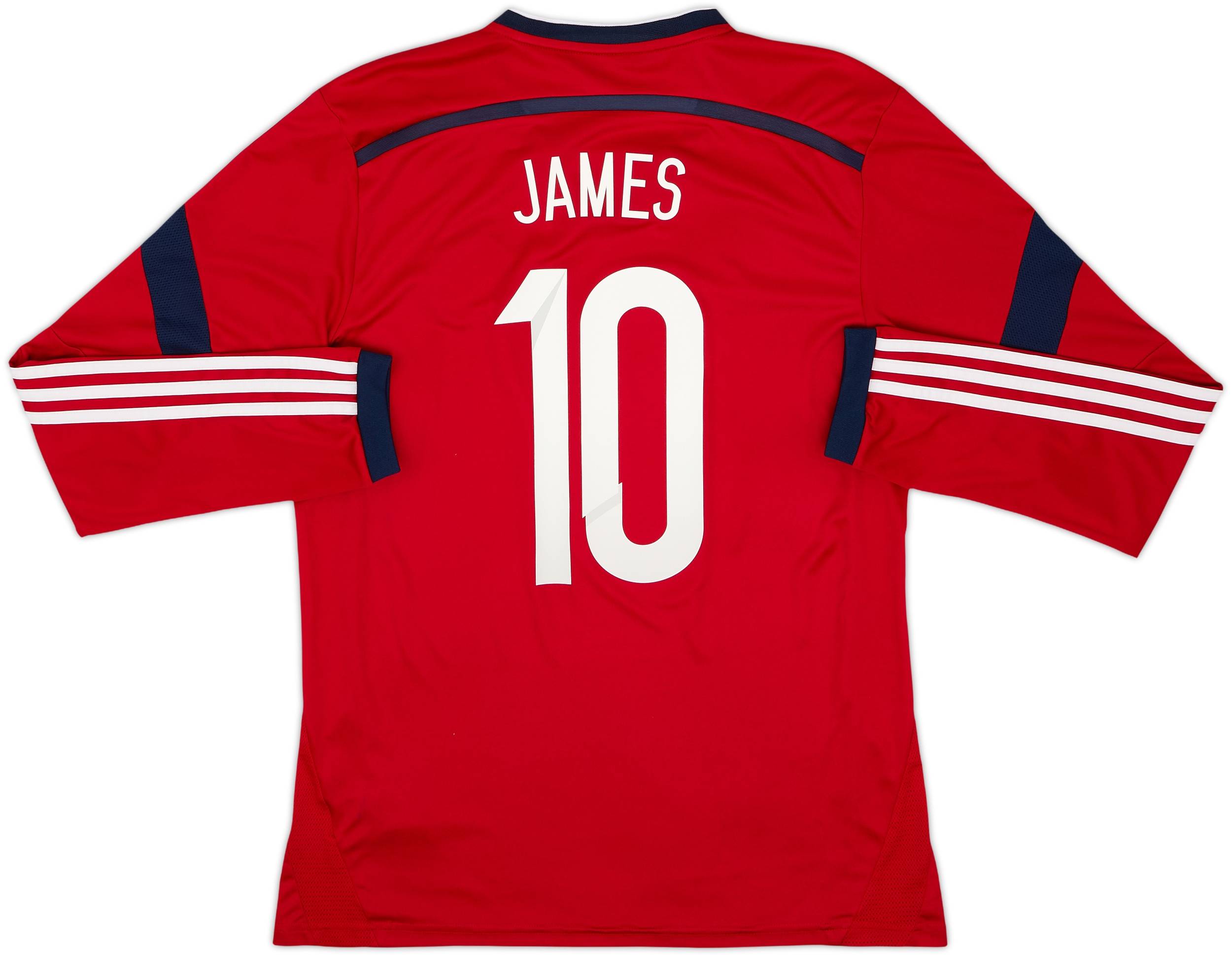 2014-15 Colombia Away L/S Shirt James #10 - 8/10 - (M)