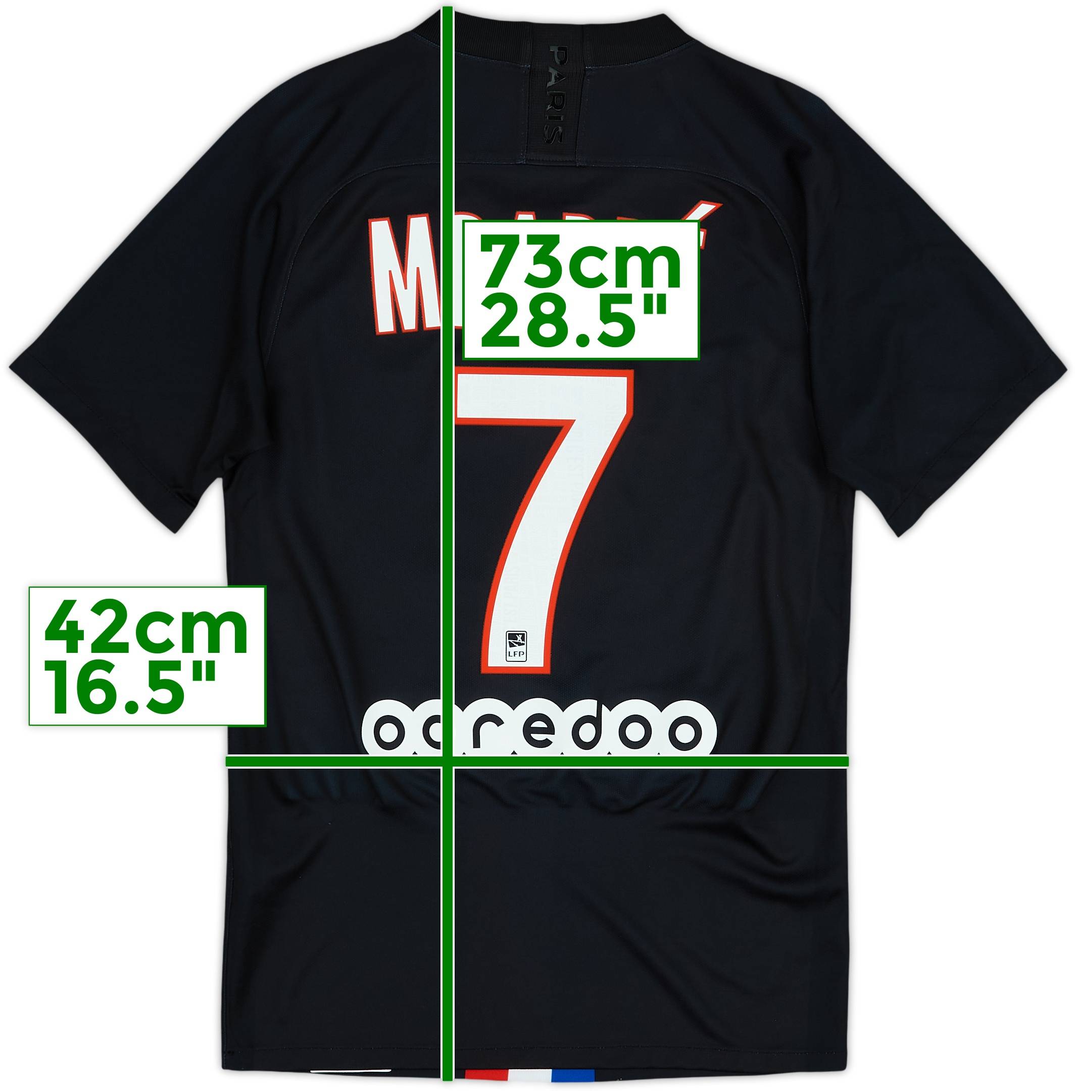 2019-20 Paris Saint-Germain Fourth Shirt Mbappe #7 - 7/10 - (XS)