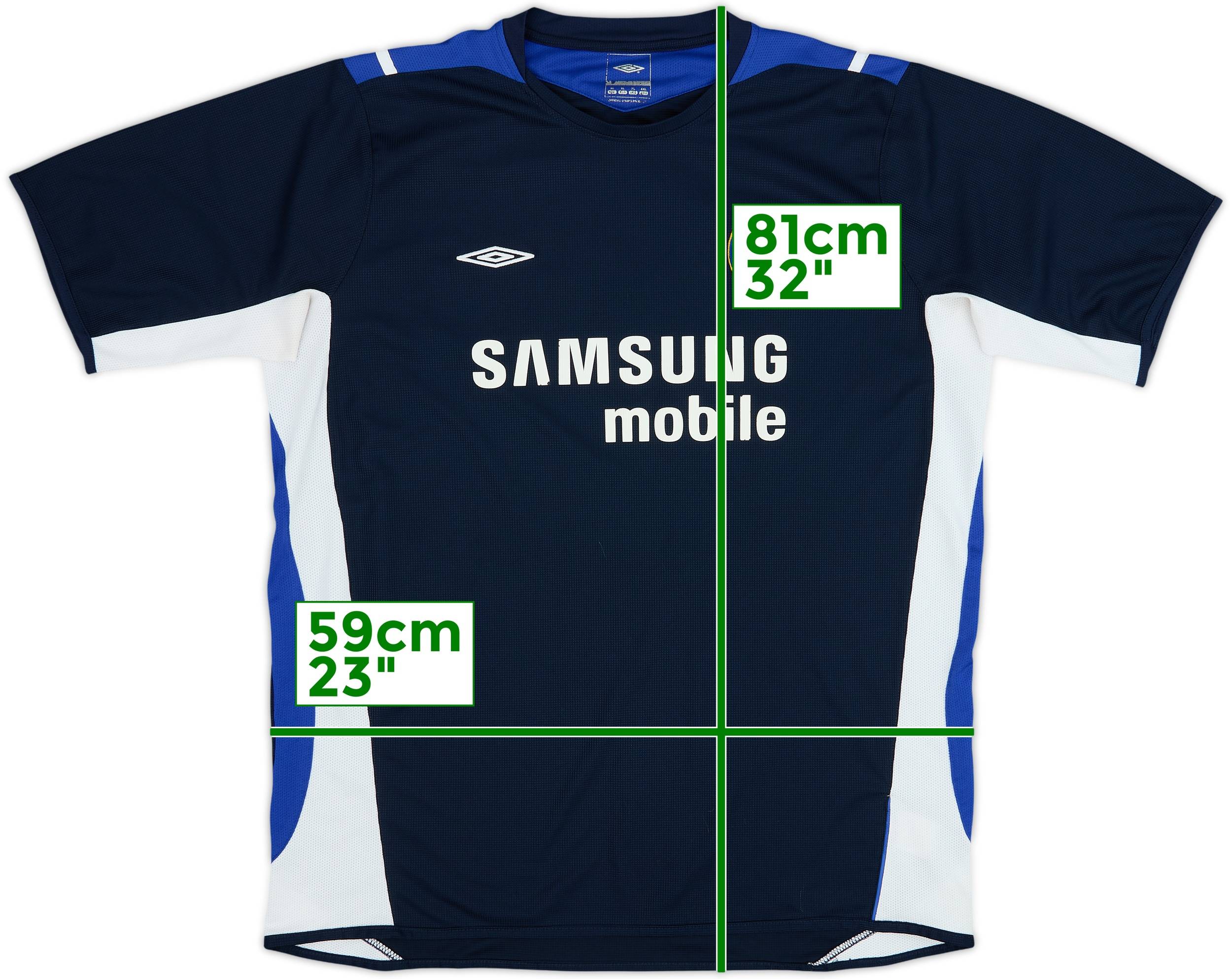 2005-06 Chelsea Umbro Training Shirt - 6/10 - (XL)