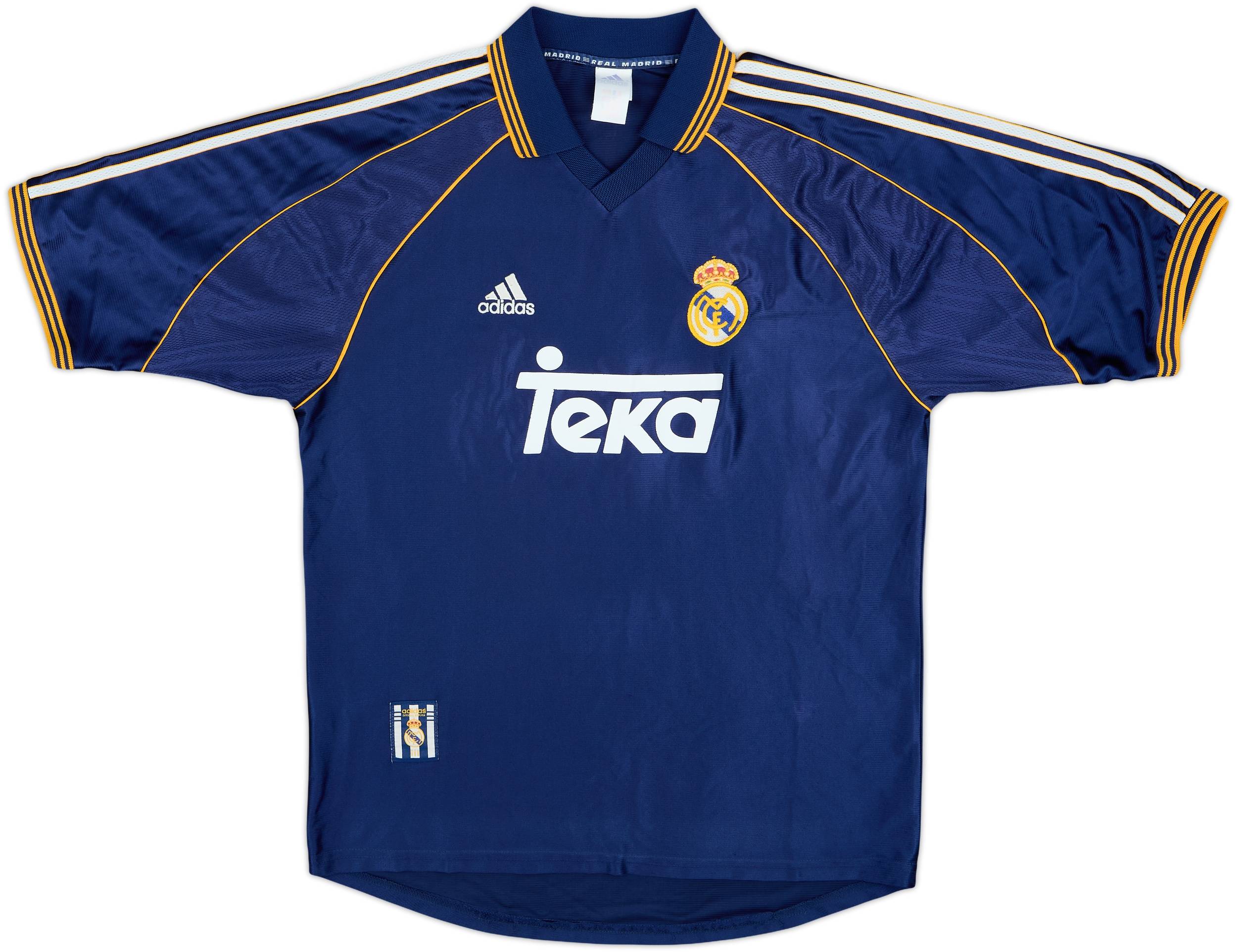 1998-99 Real Madrid Third Shirt Raul #7 - 7/10 - (L)