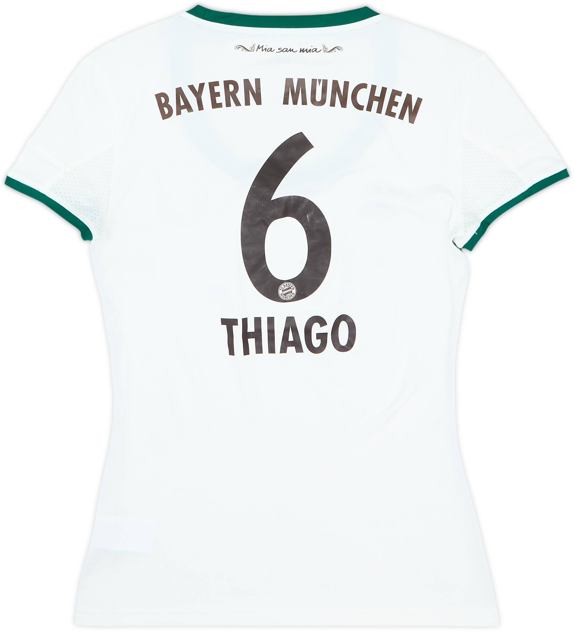 2013-14 Bayern Munich Away Shirt Thiago #6 - 6/10 - (Women's XS)