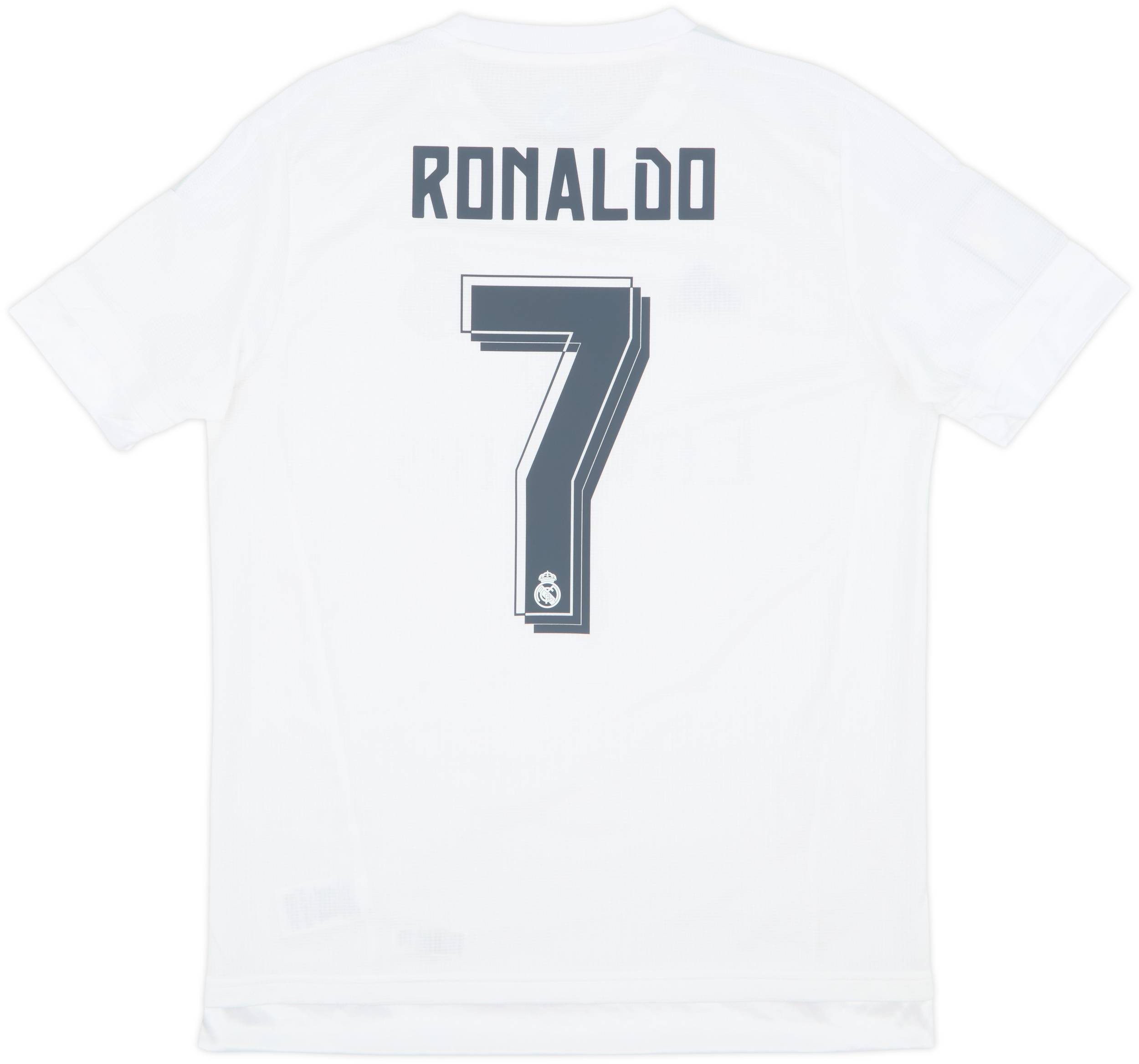2015-16 Real Madrid Home Shirt Ronaldo #7 - 6/10 - (M)