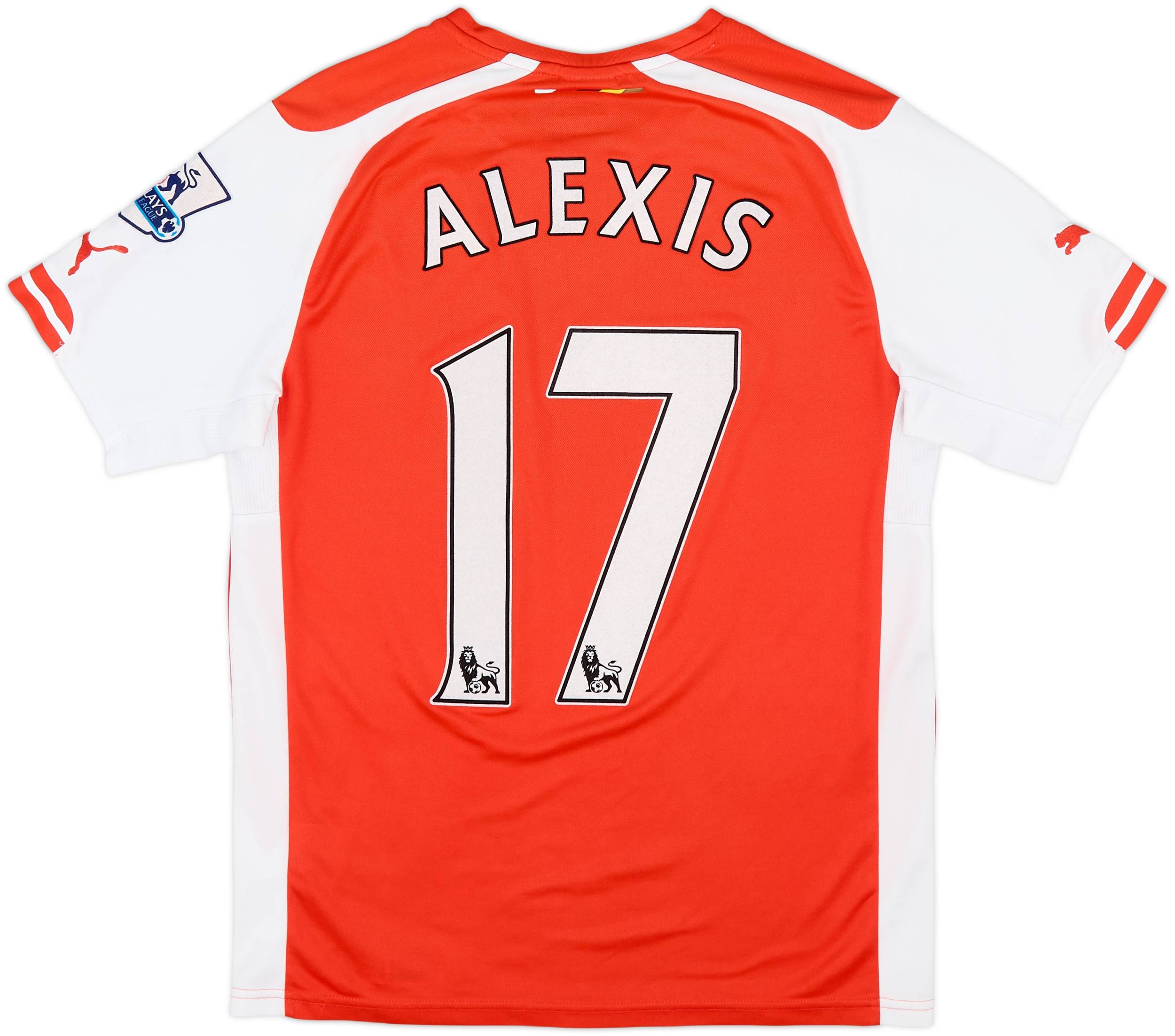 2014-15 Arsenal Home Shirt Sanchez #17 - 6/10 - (S)