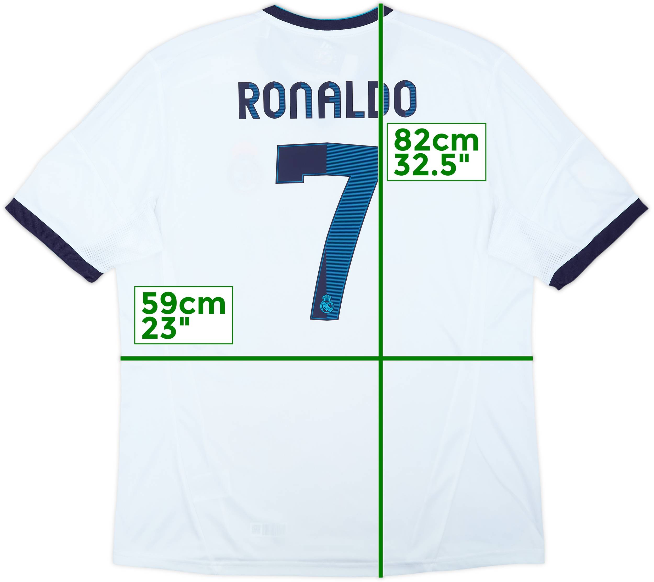 2012-13 Real Madrid Home Shirt Ronaldo #7 (XL)