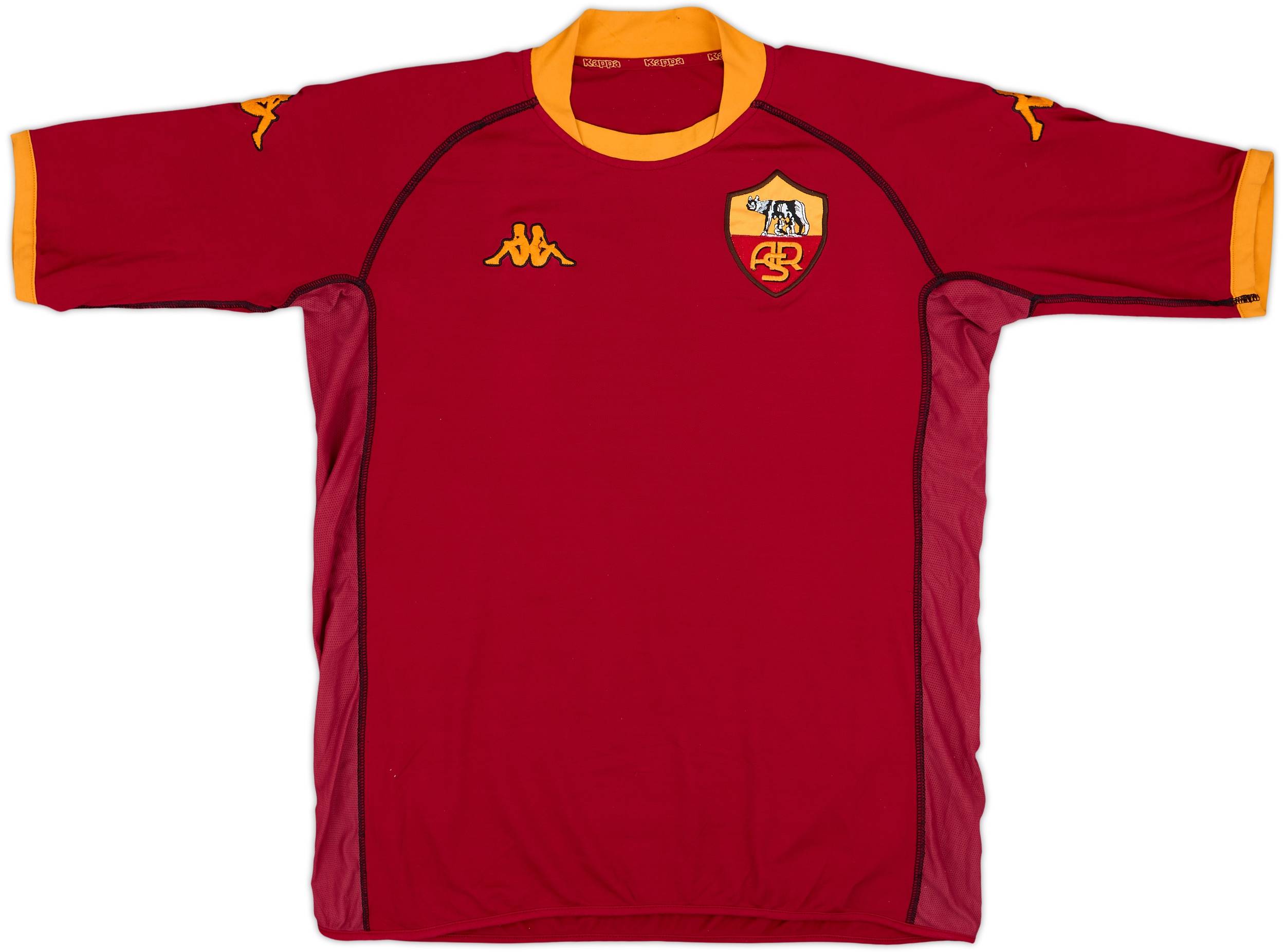 2002-03 Roma Home Shirt Totti #10 - 6/10 - (XXL)