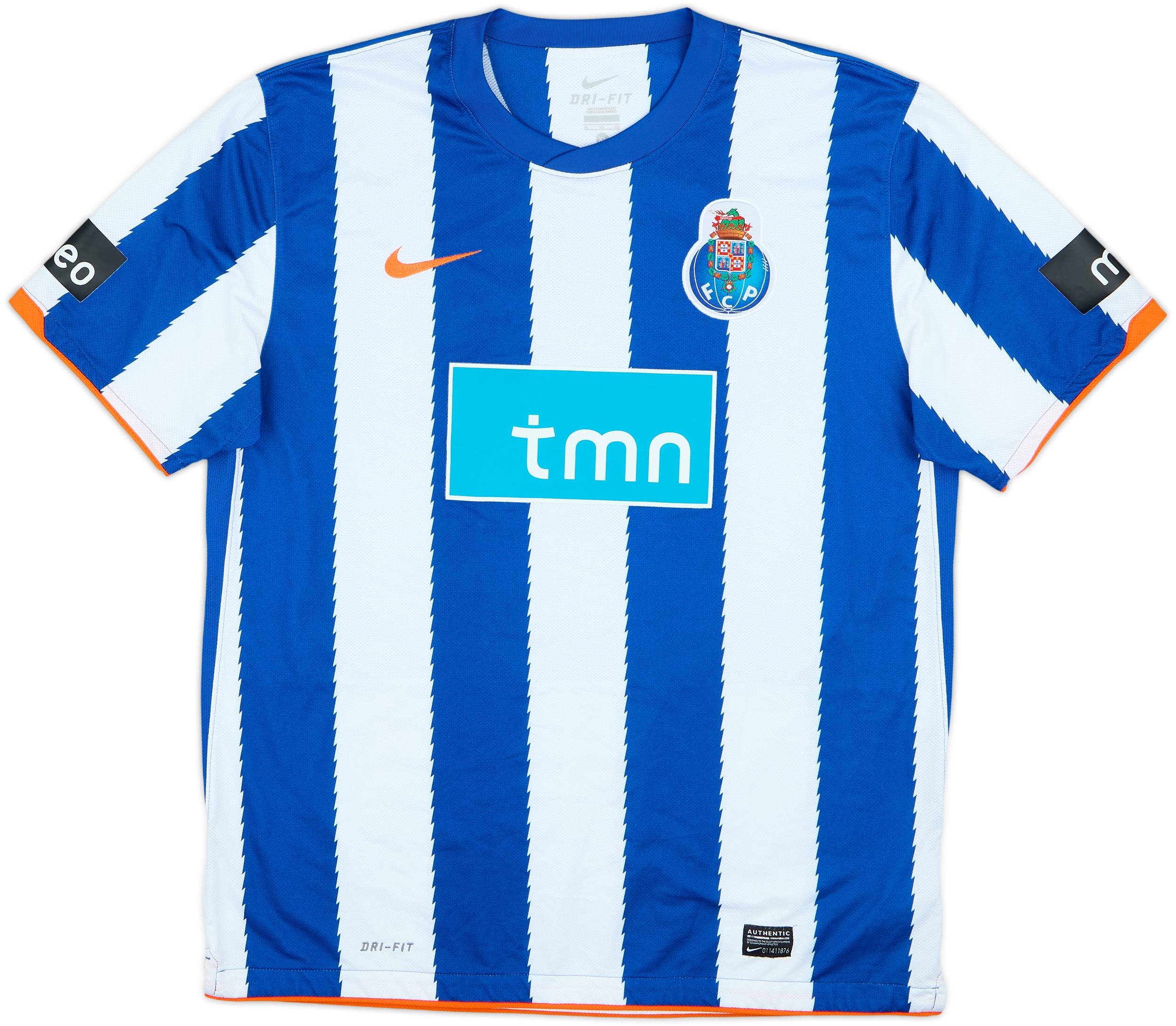 2010-11 Porto Home Shirt Hulk #12 - 8/10 - (XL)