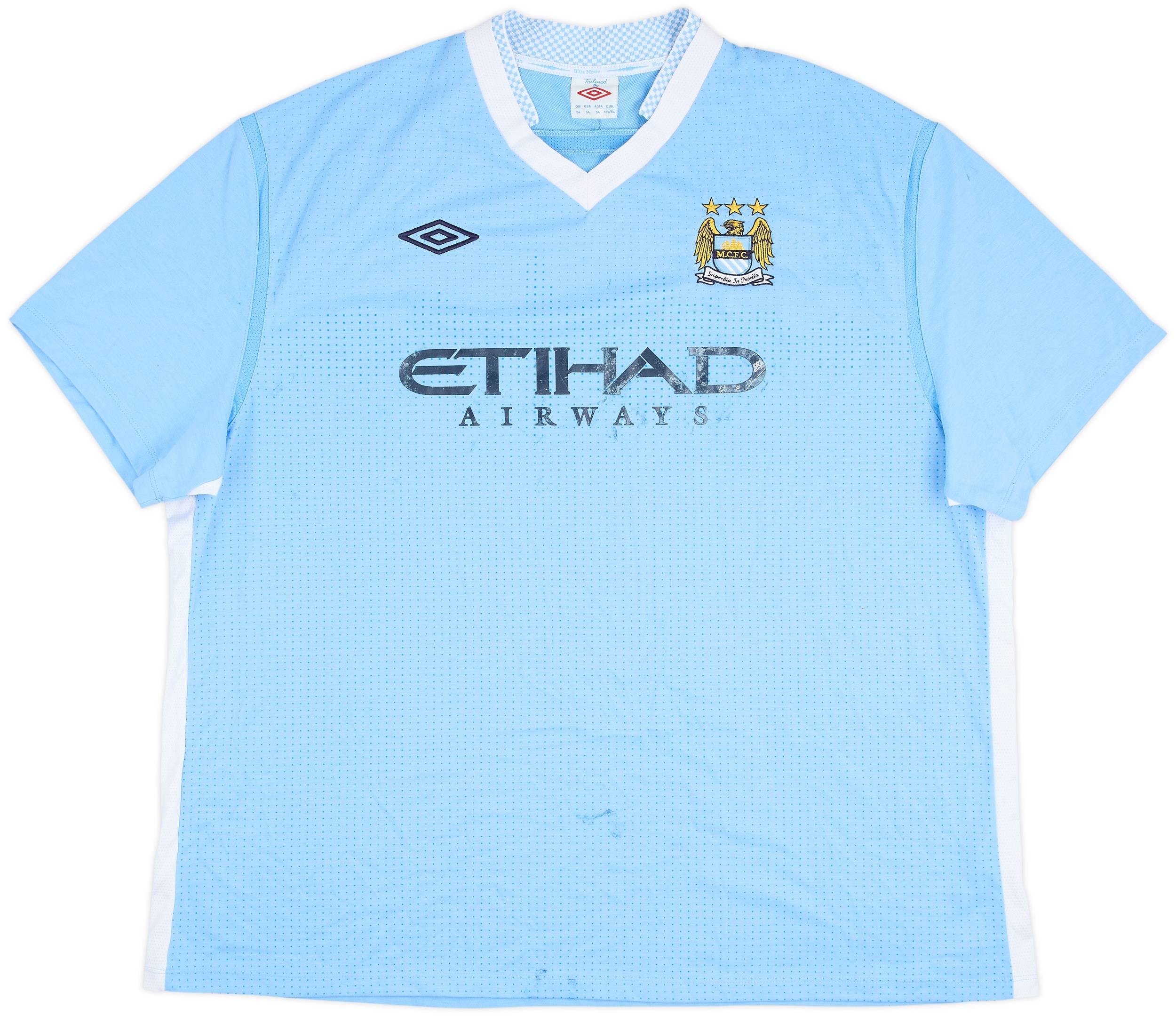 2011-12 Manchester City Home Shirt - 5/10 - (4XL)