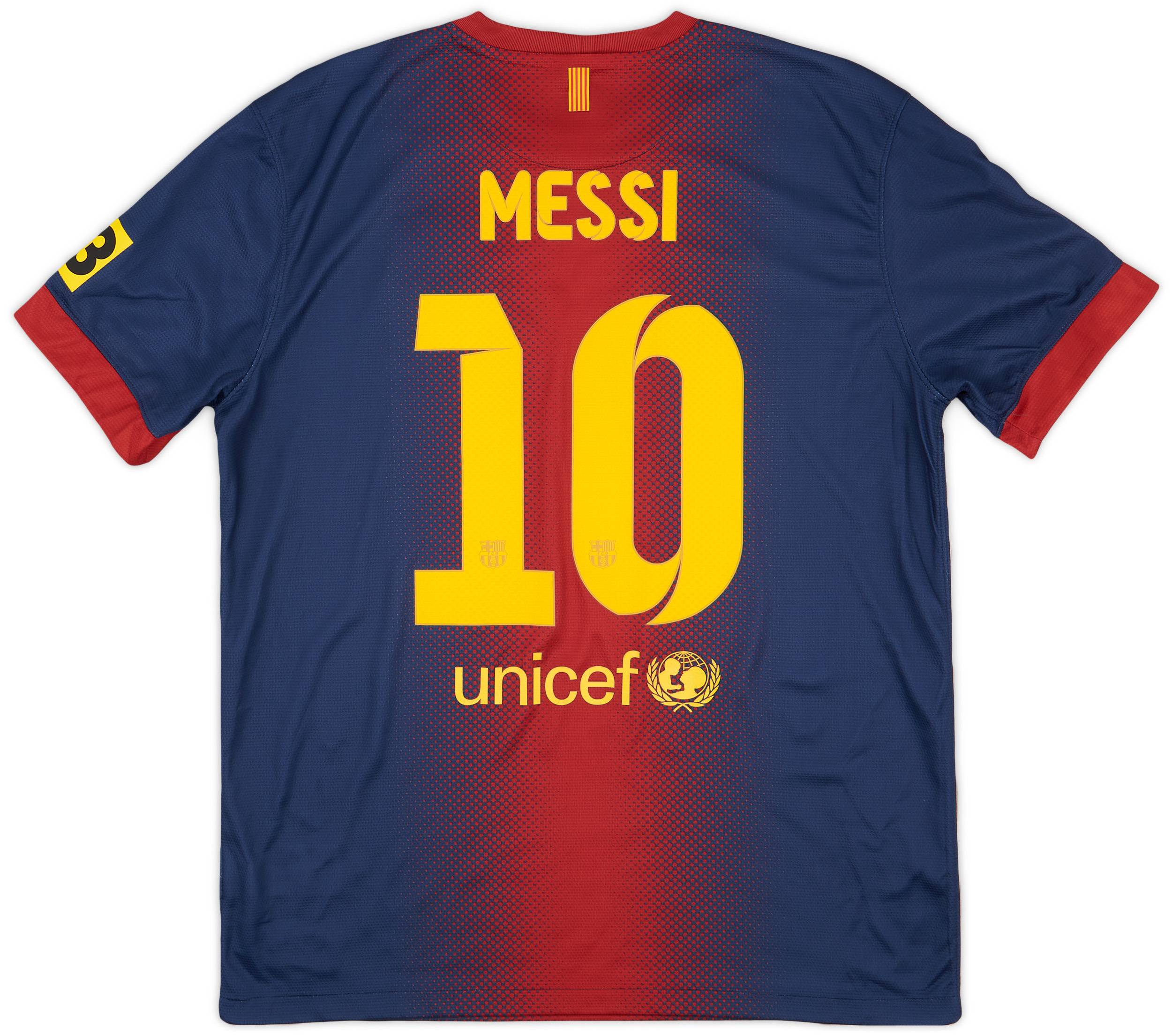 2012-13 Barcelona Home Shirt Messi #10 - 8/10 - (L)