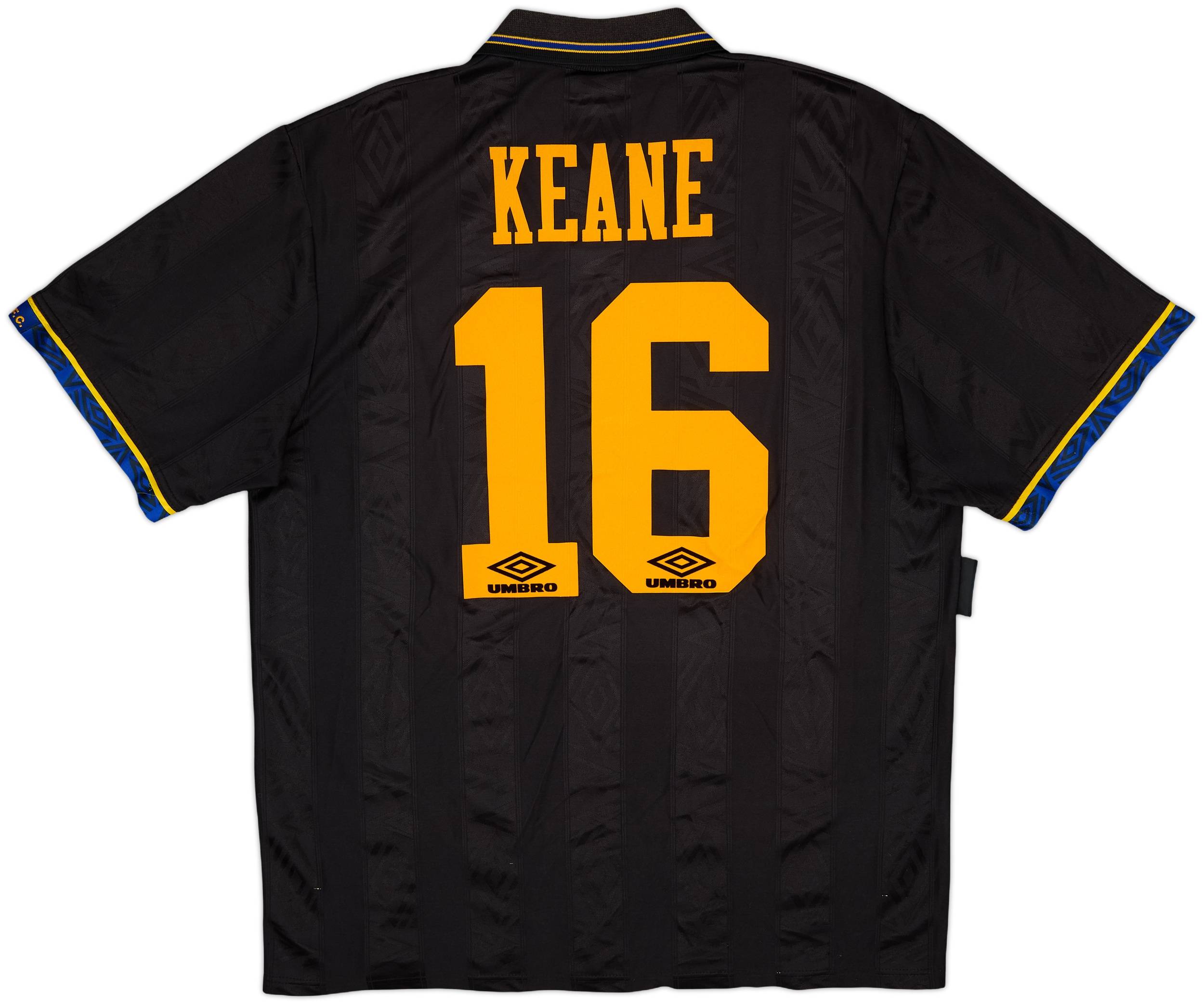 Kean マンチェスター ユナイテッド 95/96アウェイ 1995-96 Manchester United Away Shirt Keane #16 (XXL)