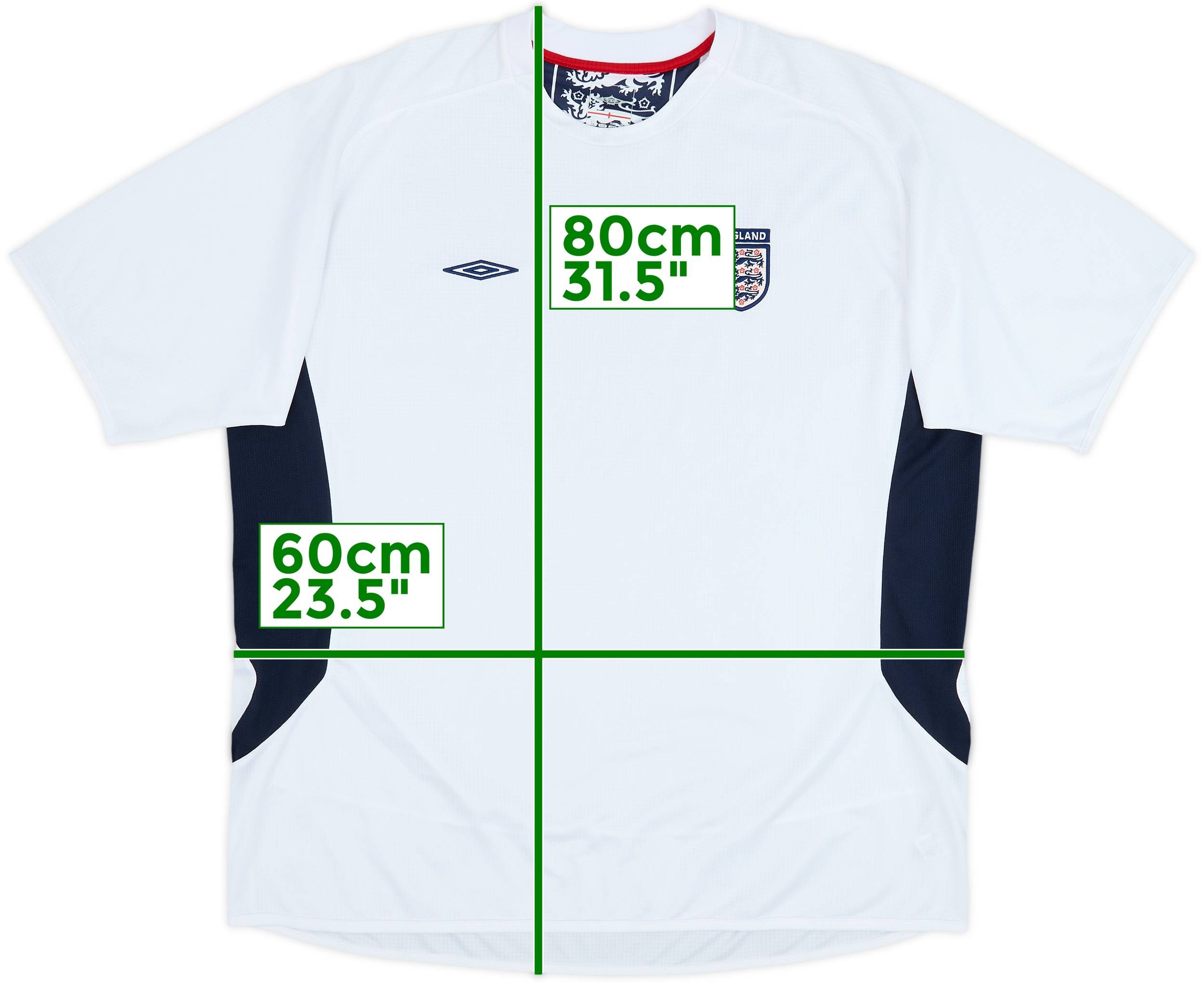 2004-06 England Umbro Training Shirt - 8/10 - (XXL)