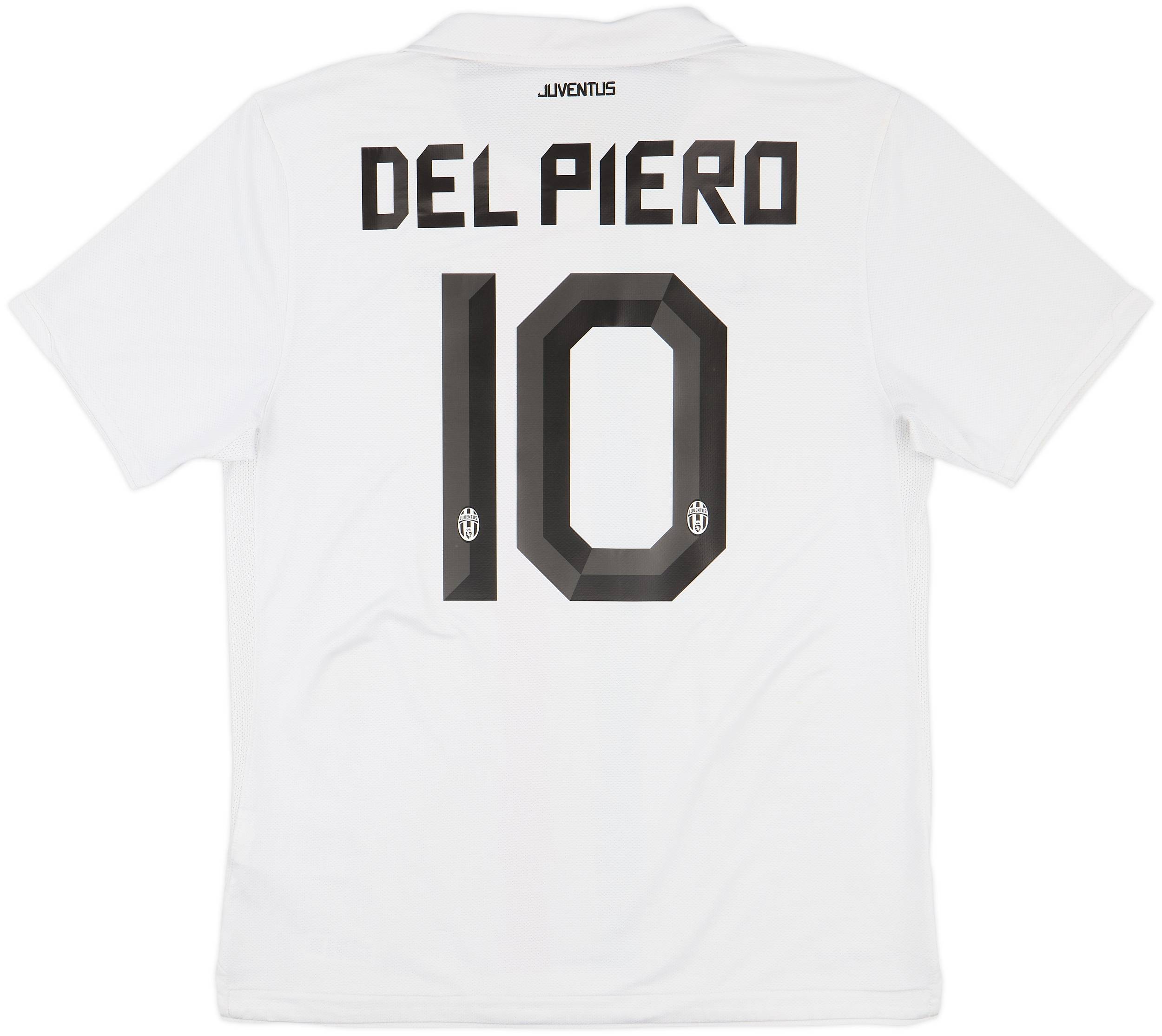 2010-12 Juventus Away Shirt Del Piero #10 - 5/10 - (L)
