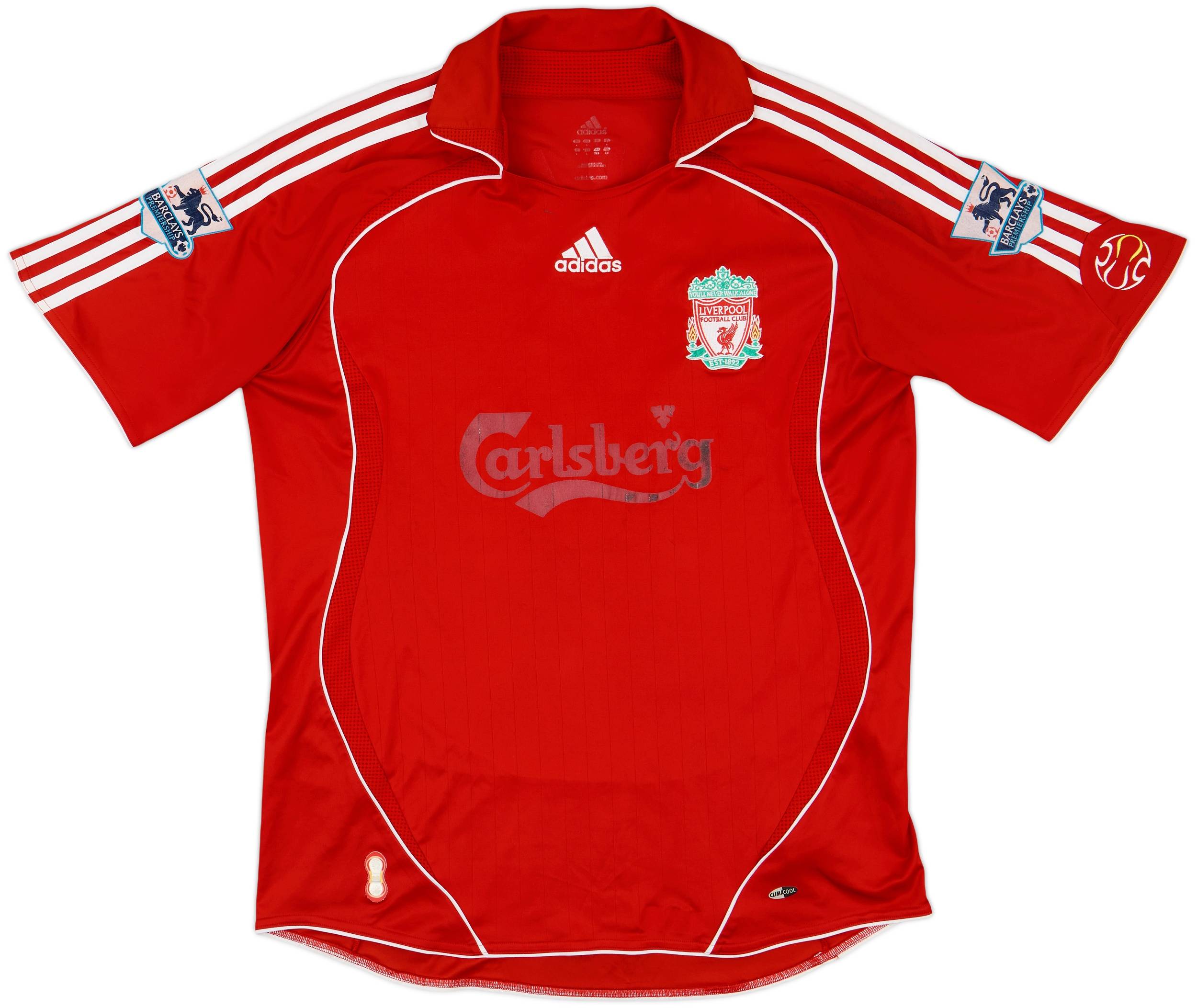 2006-08 Liverpool Home Shirt Gerrard #8 - 4/10 - (L)