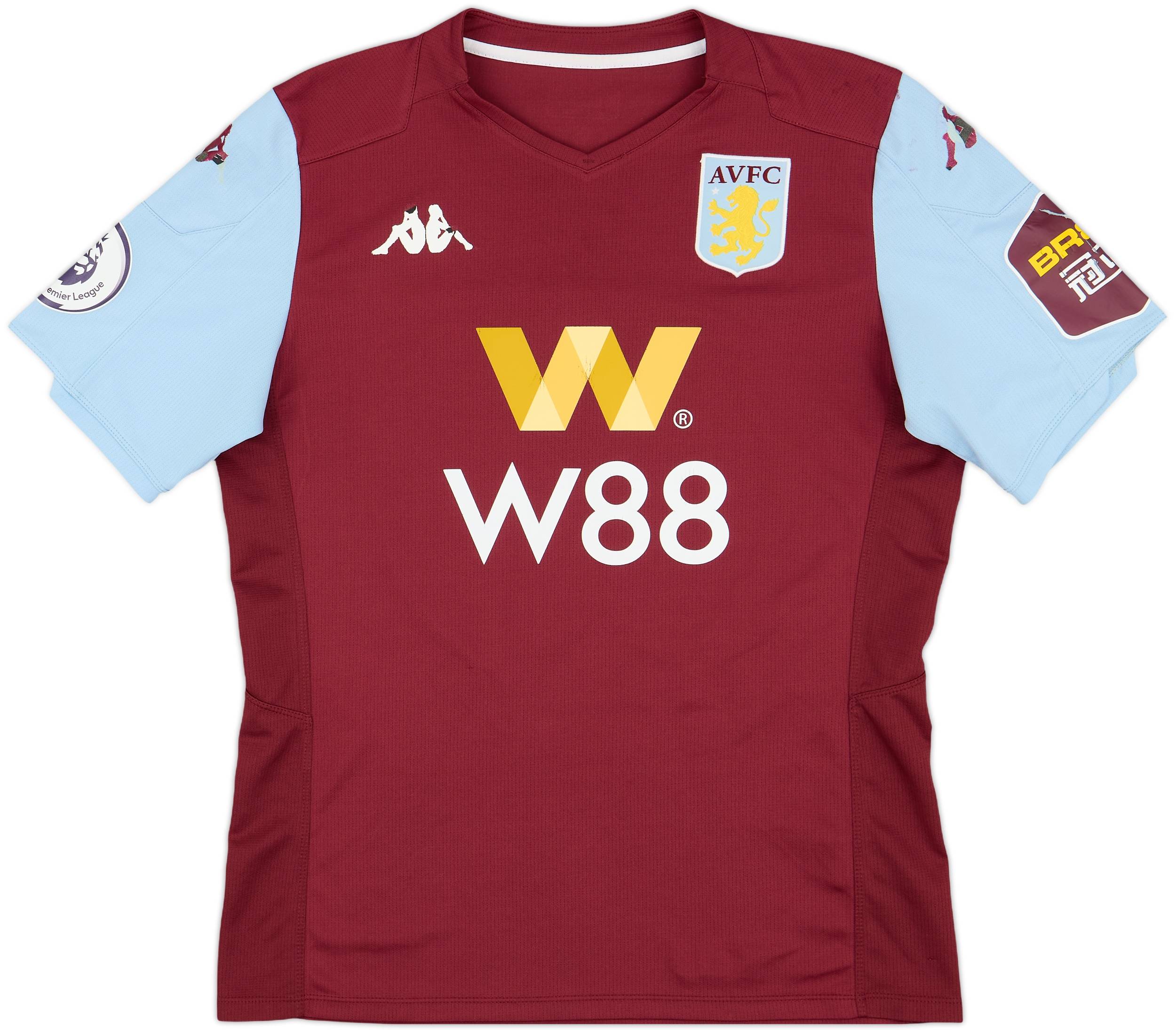 2020-21 Aston Villa Home Shirt Grealish #10 - 5/10 - (M)