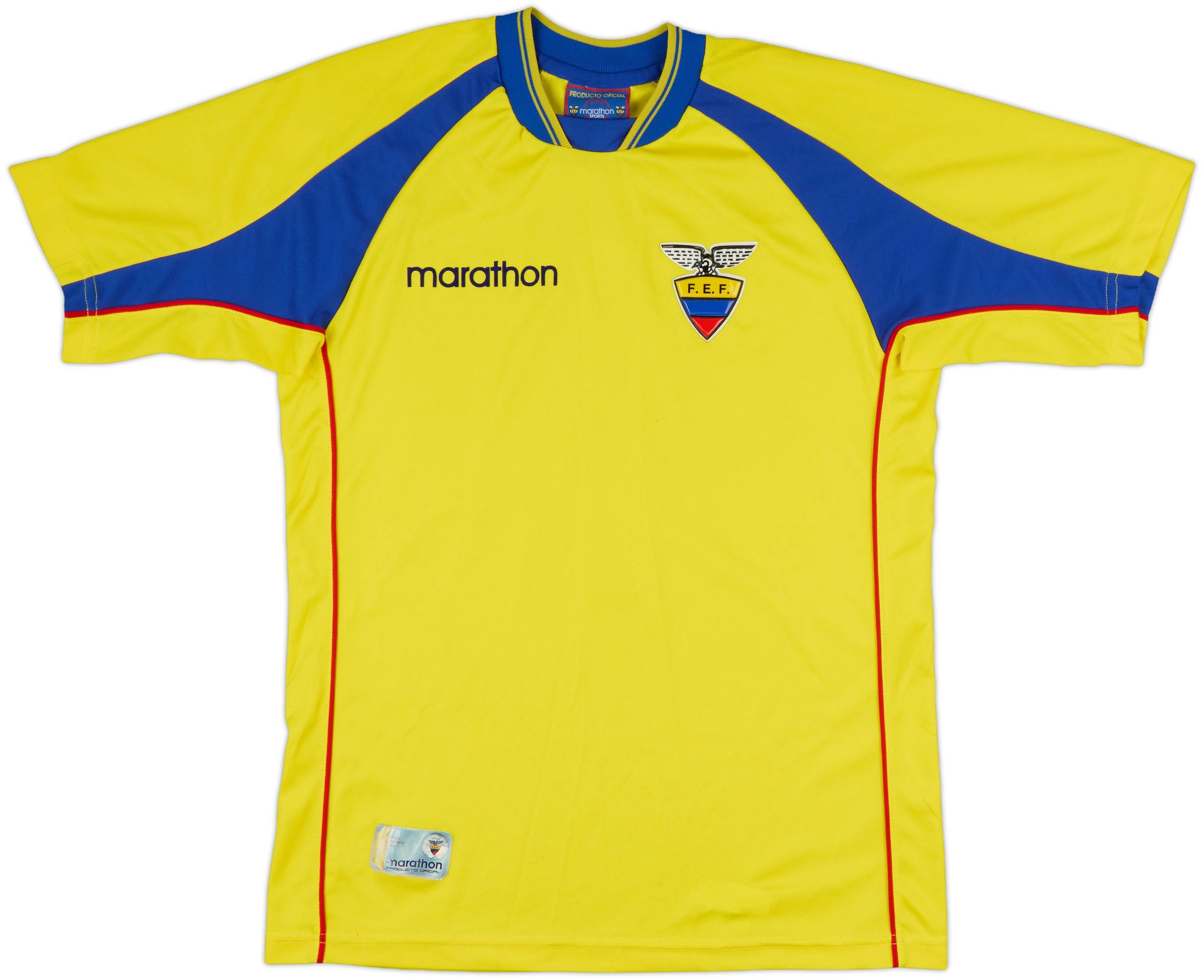 2002-03 Ecuador Home Shirt - 7/10 - (S)