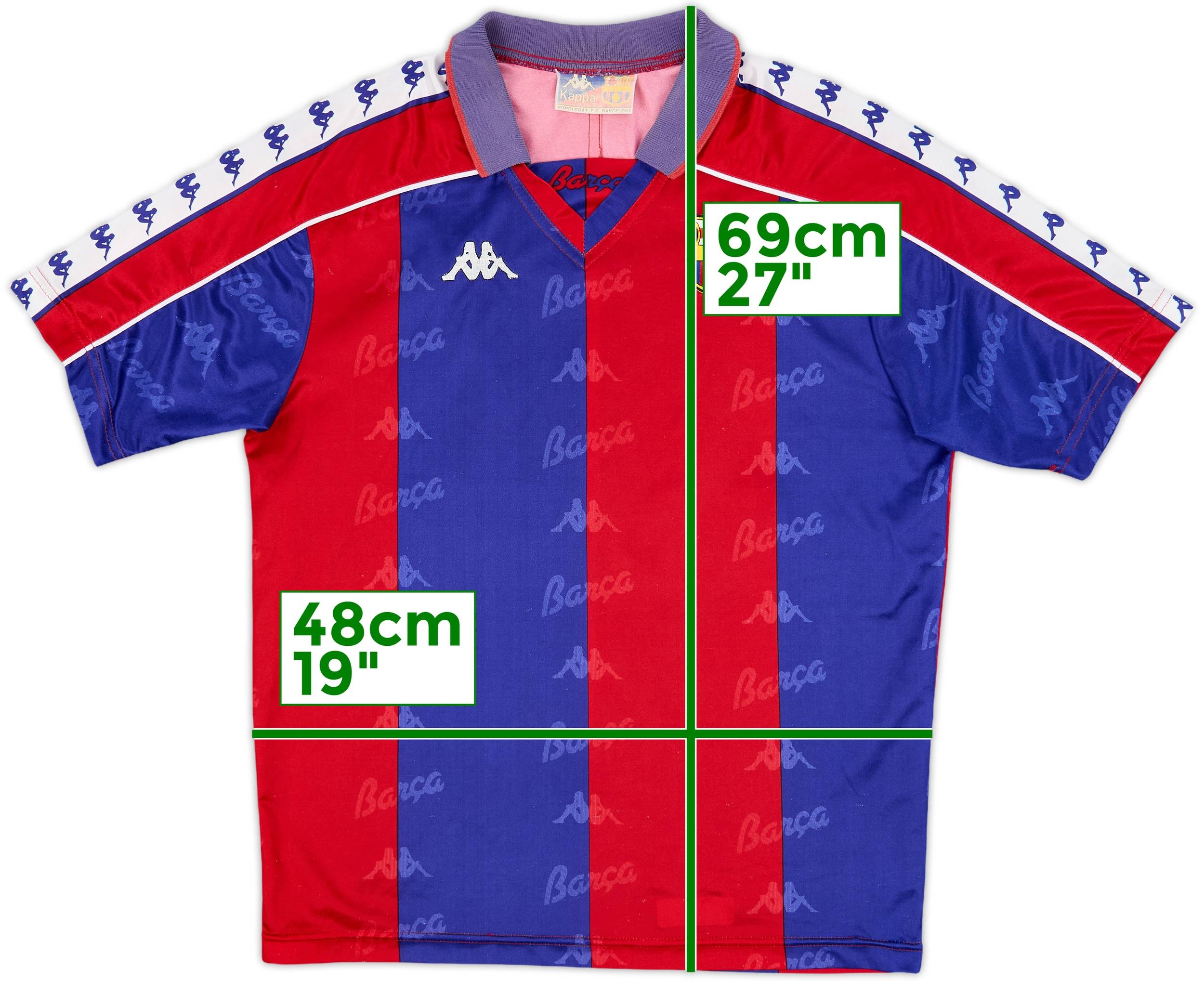 1992-95 Barcelona Home Shirt #10 - 6/10 - (S)