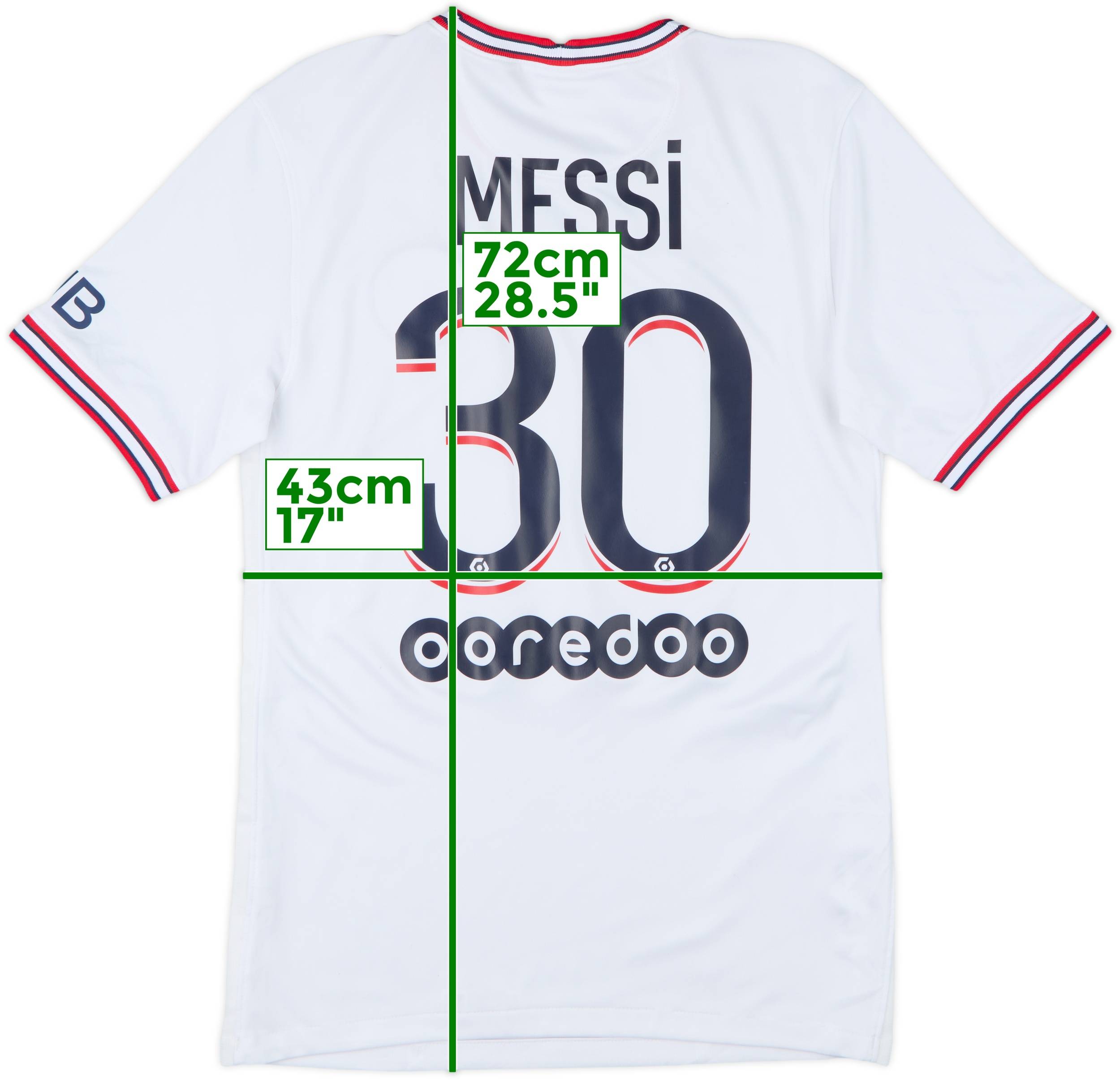 2021-22 Paris Saint-Germain Fourth Shirt Messi #30 - 8/10 - (XS)