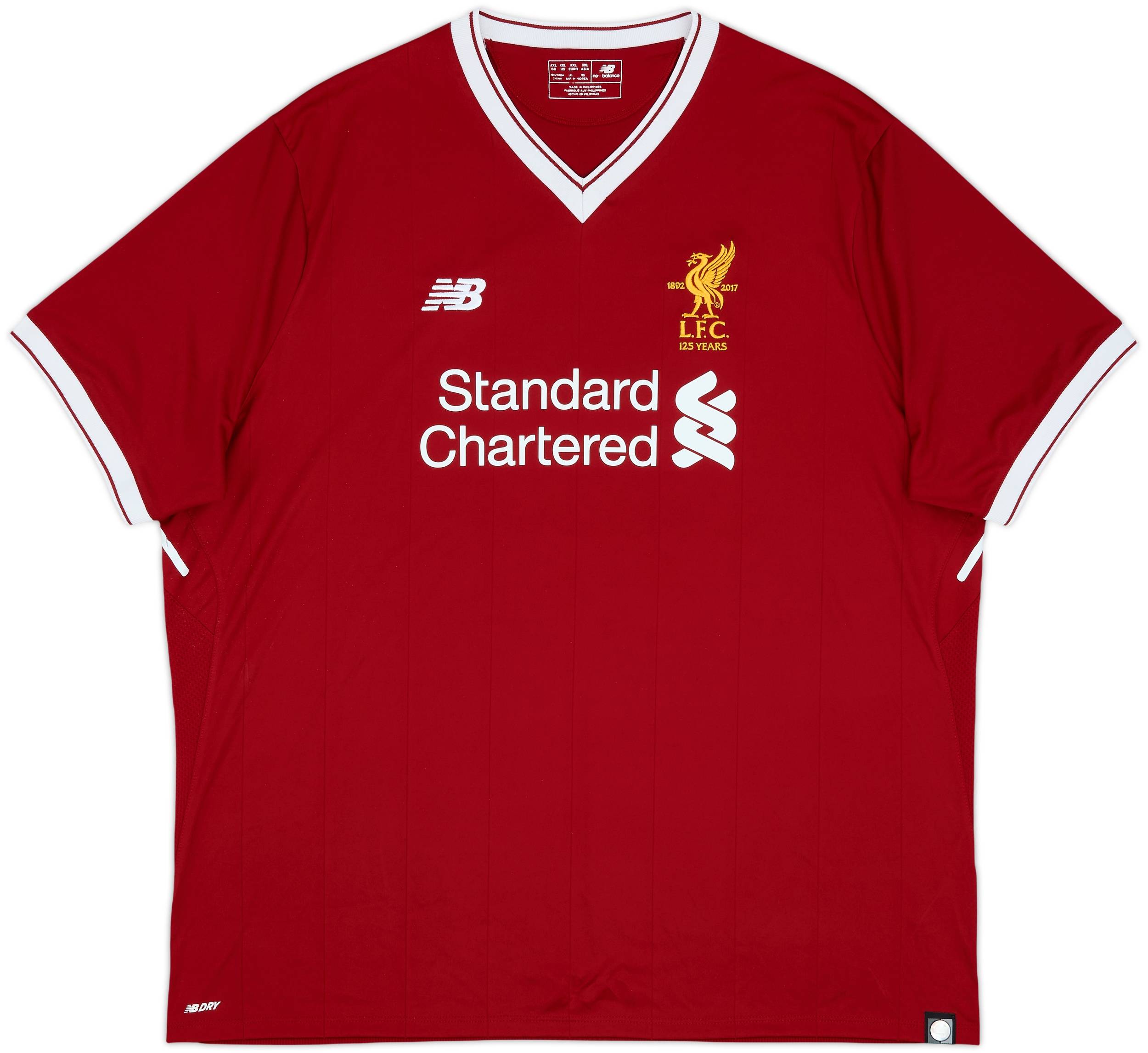 2017-18 Liverpool 125 Years Home Shirt Coutinho #10 - 6/10 - (XXL)