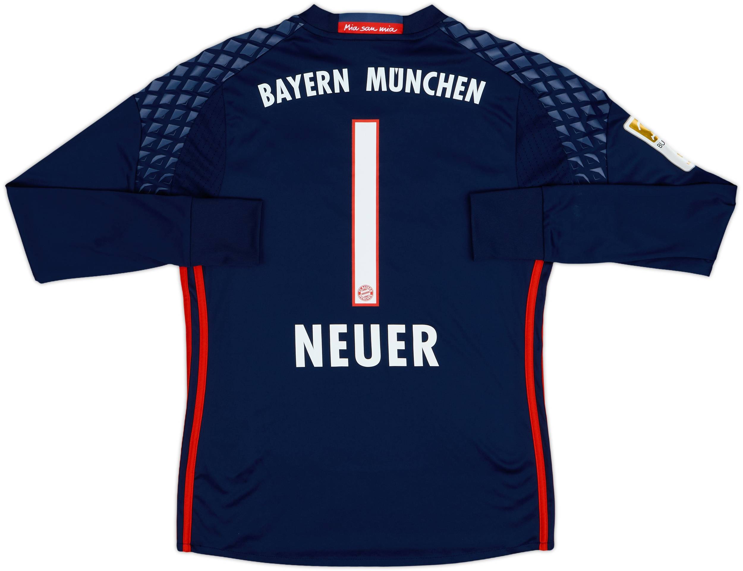 2016-17 Bayern Munich GK Shirt Neuer #1 9/10
