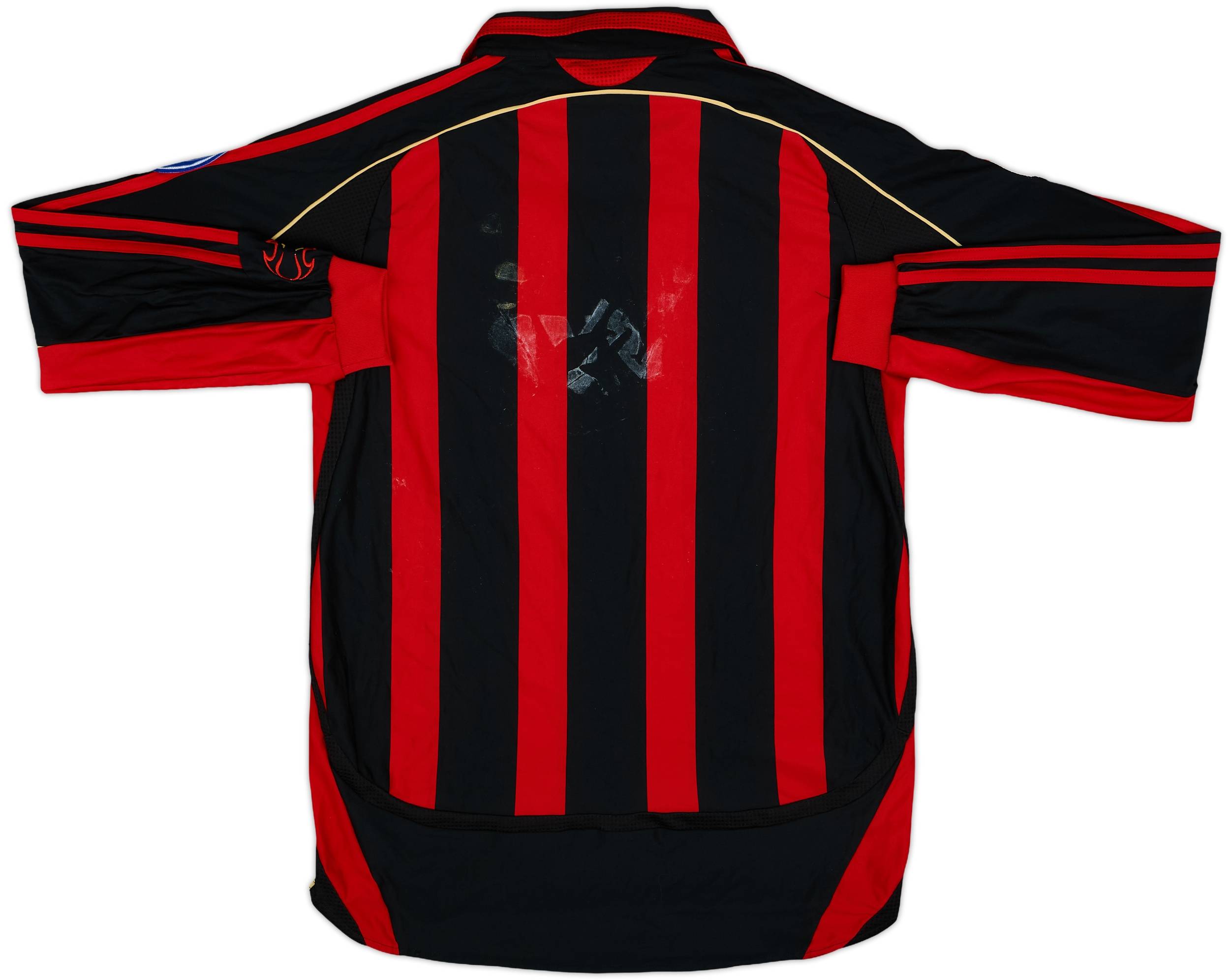 ウェア 06-07 AC Milan Game Shirt Jersey AC Milan 06/07 Champions League Final Home Jersey | Itasport