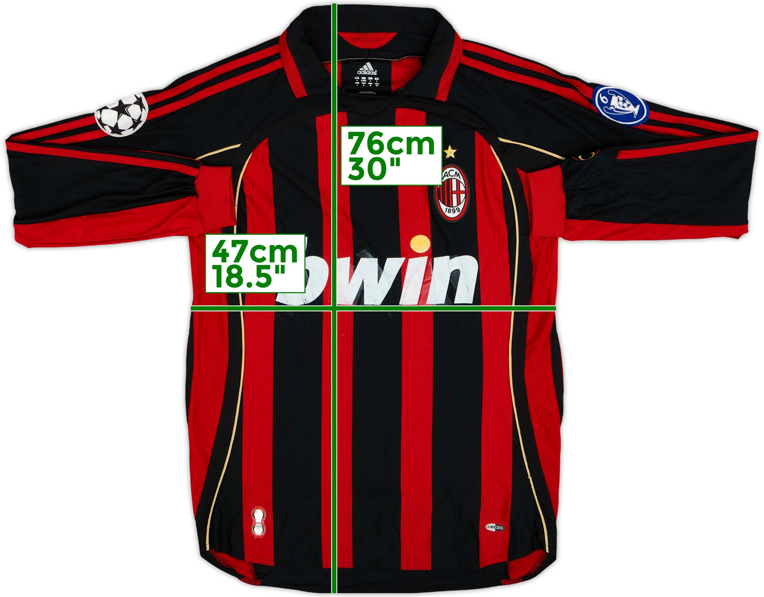 ウェア 06-07 AC Milan Game Shirt Jersey s-l1200.jpg