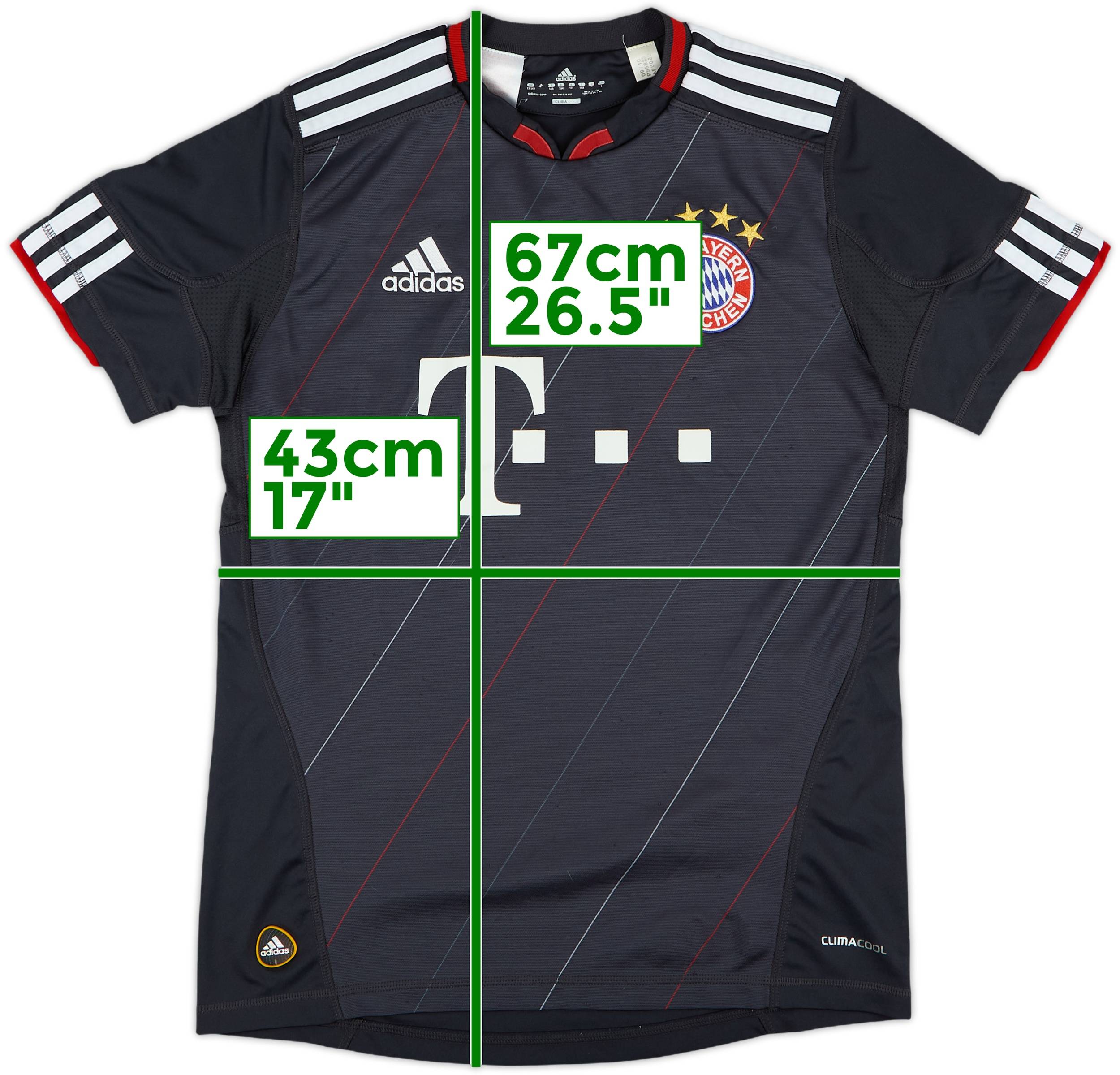 10-11 FC Bayern Munich Game shirt バイエルン 2010-11 Bayern Munich Home Shirt - 5/10 - (XL)