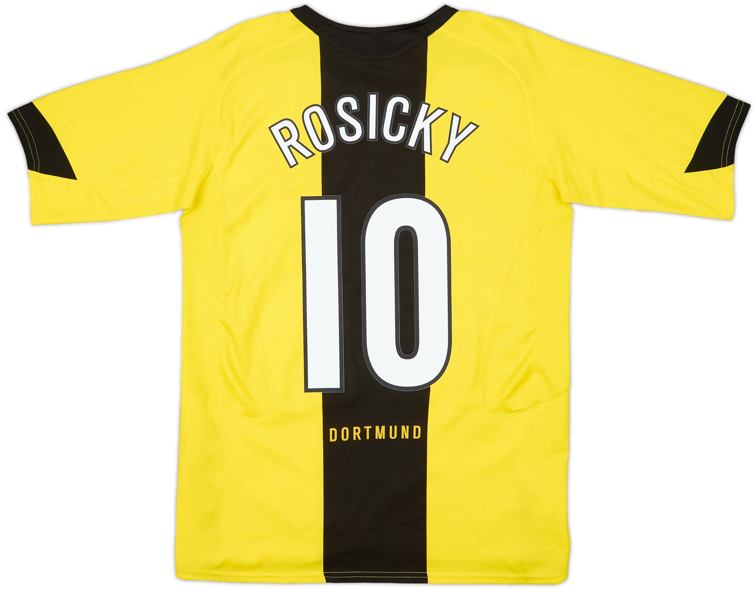 2005-06 Borussia Dortmund Home Shirt Rosicky #10 - 8/10 - (XL.Boys)