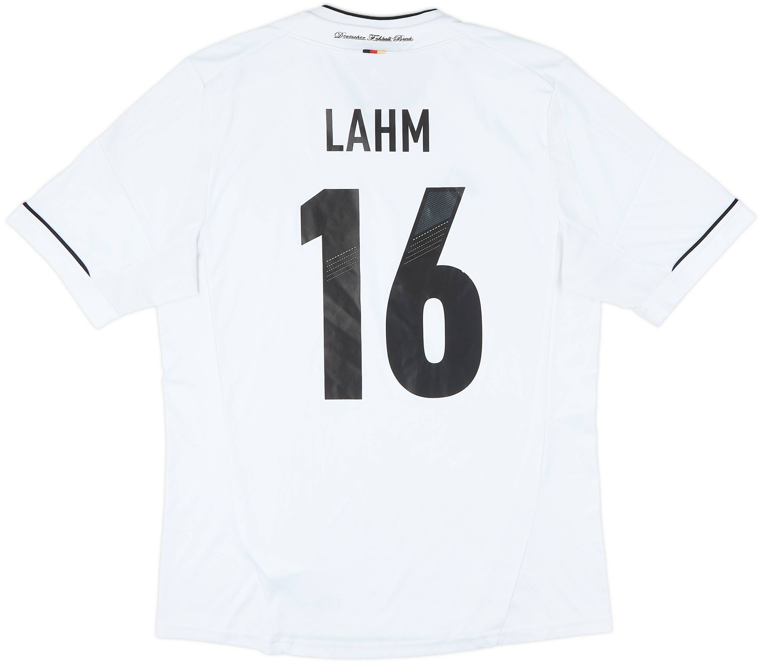 ドイツ代表 ユニフォーム ラーム LAHM 2012/13 2012-13 Germany Home Shirt Lahm #16 - 4/10 - (L)