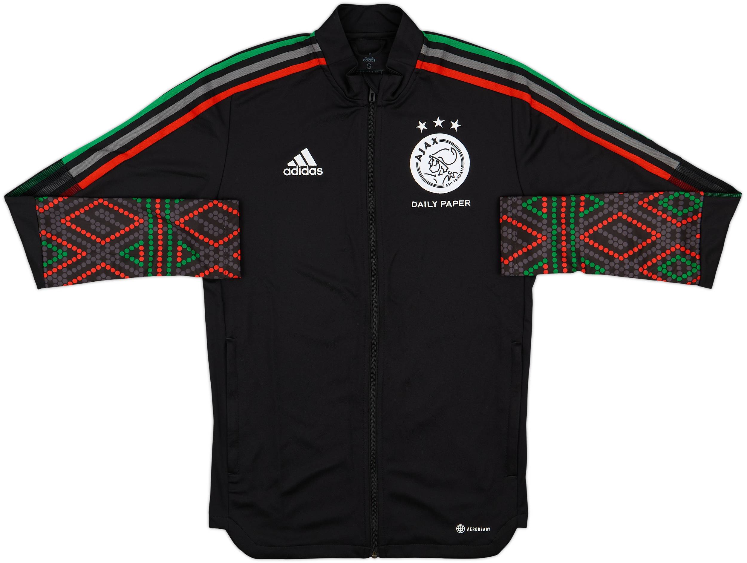 2022-23 Ajax adidas x Daily Paper Track Jacket - 8/10 - (S)