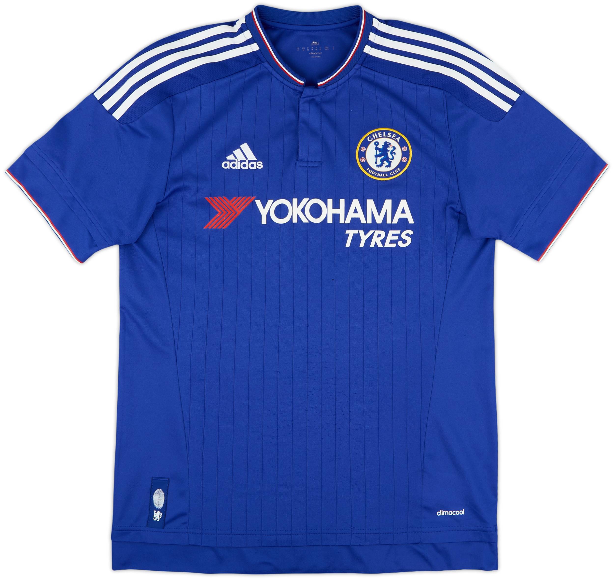 ウェア Hazard15-16Chelsea PremierLeague uniform 2015-16 Chelsea Home Shirt Hazard #10 - 7/10 - (M)