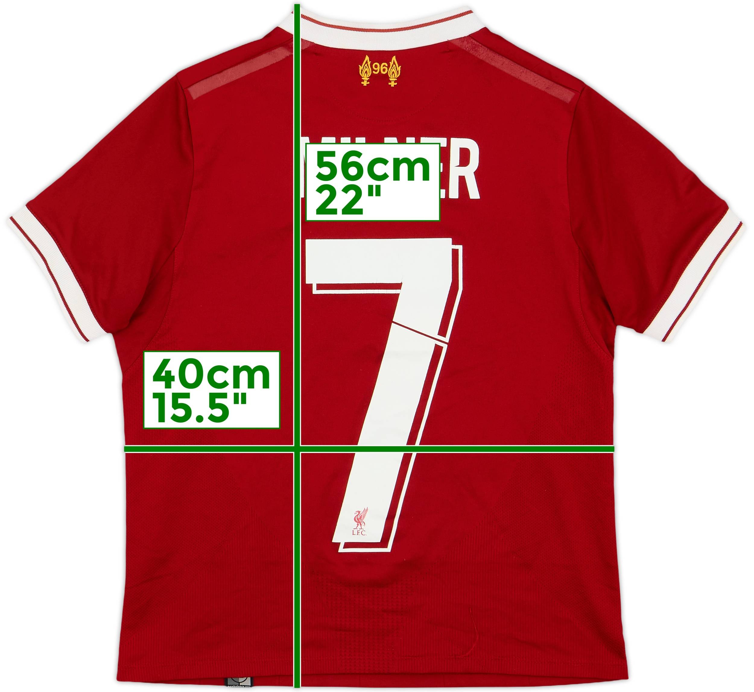 2017-18 Liverpool 125 Years Home Shirt Milner #7 - 5/10 - (S
