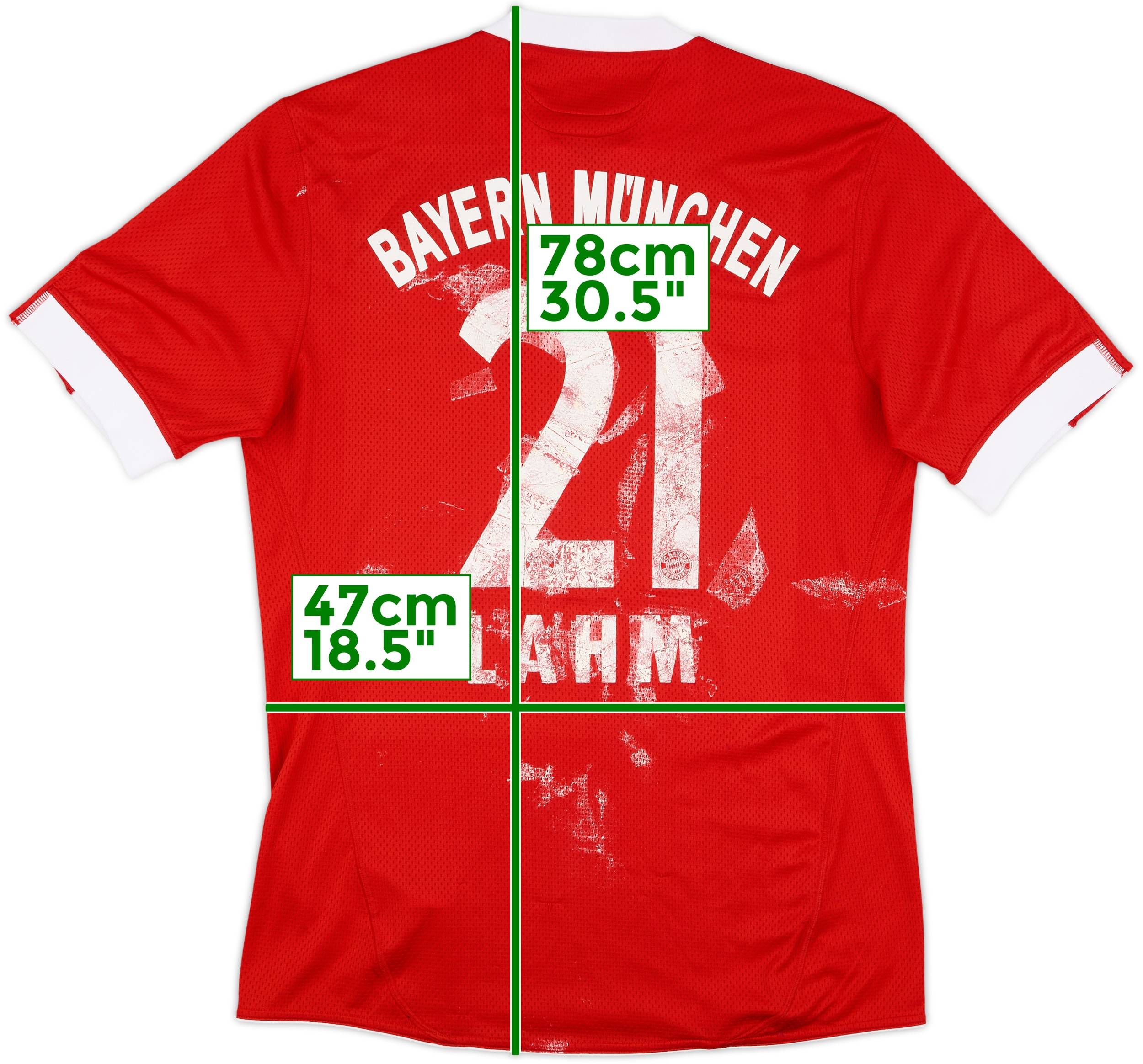 Bayern München LAHM 21 シャツ Mサイズ Bayern München LAHM 21 シャツ Mサイズ Bayern München LAHM 21