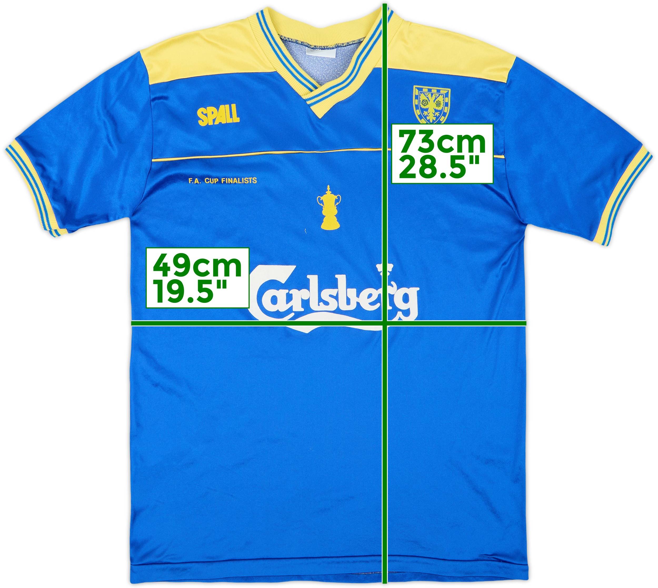 1988-89 Wimbledon 'FA Cup Final' Home Shirt - 9/10 - (M)