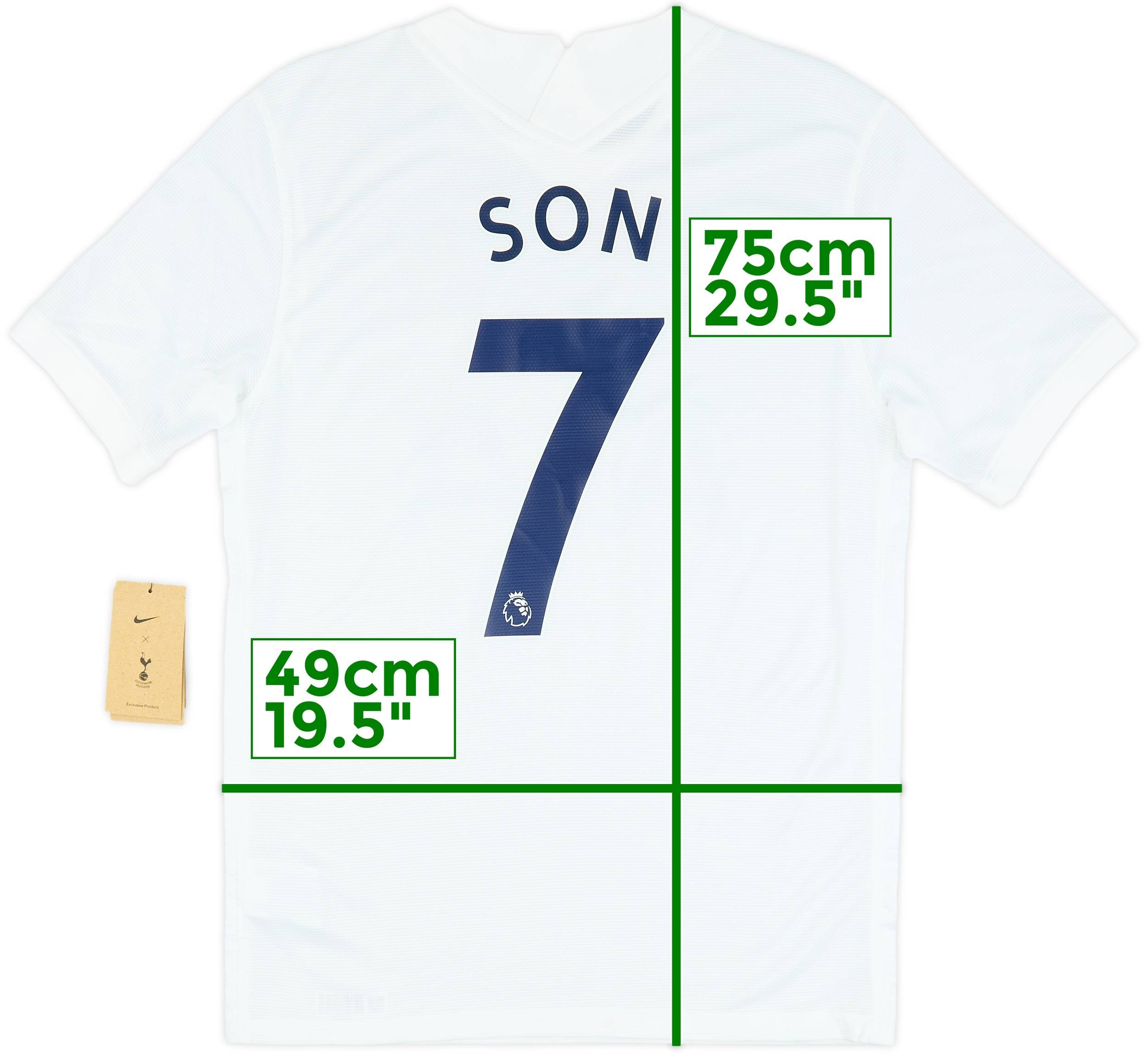 2021-22 Tottenham Home Shirt Son #7 (M)
