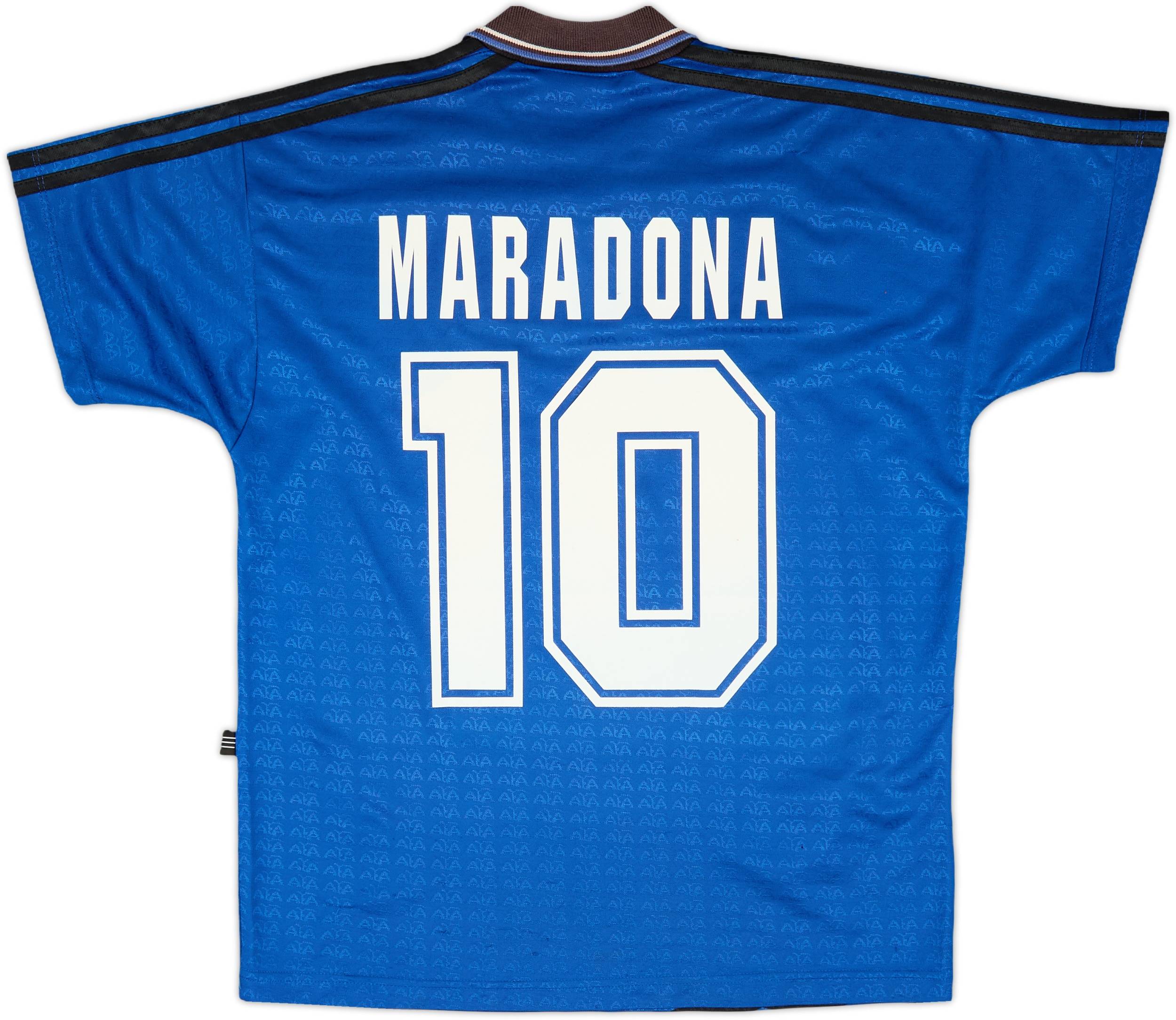 94' Argentina game shirt アルゼンチン マラドーナ 1994-97 Argentina Away Shirt Maradona #10 - 9/10 - (S)