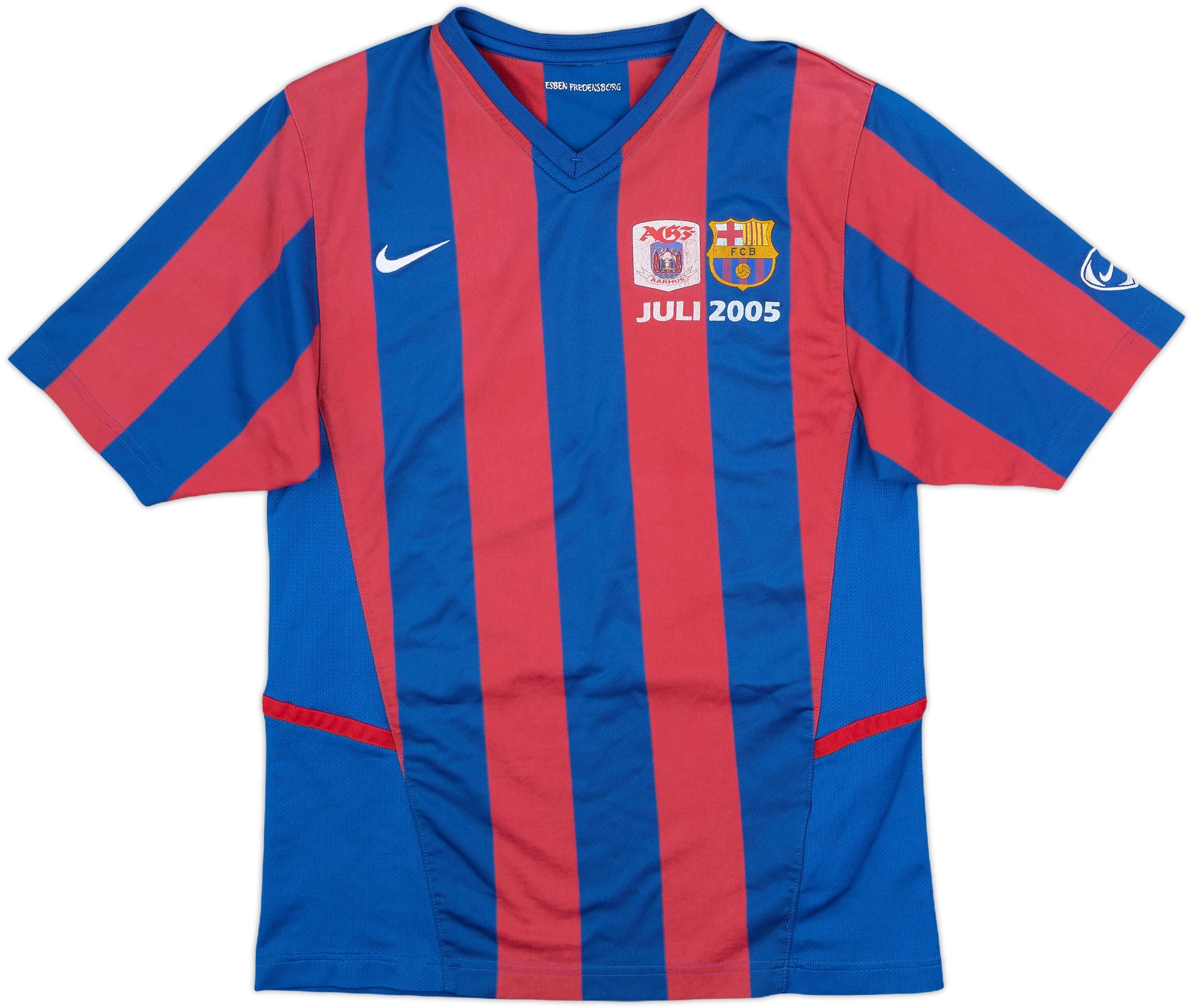 人気商品の入荷速報 入荷Now 2005-06 Barcelona/AGF Nike Training Shirt - 8/10 - (L.Boys) ウェア