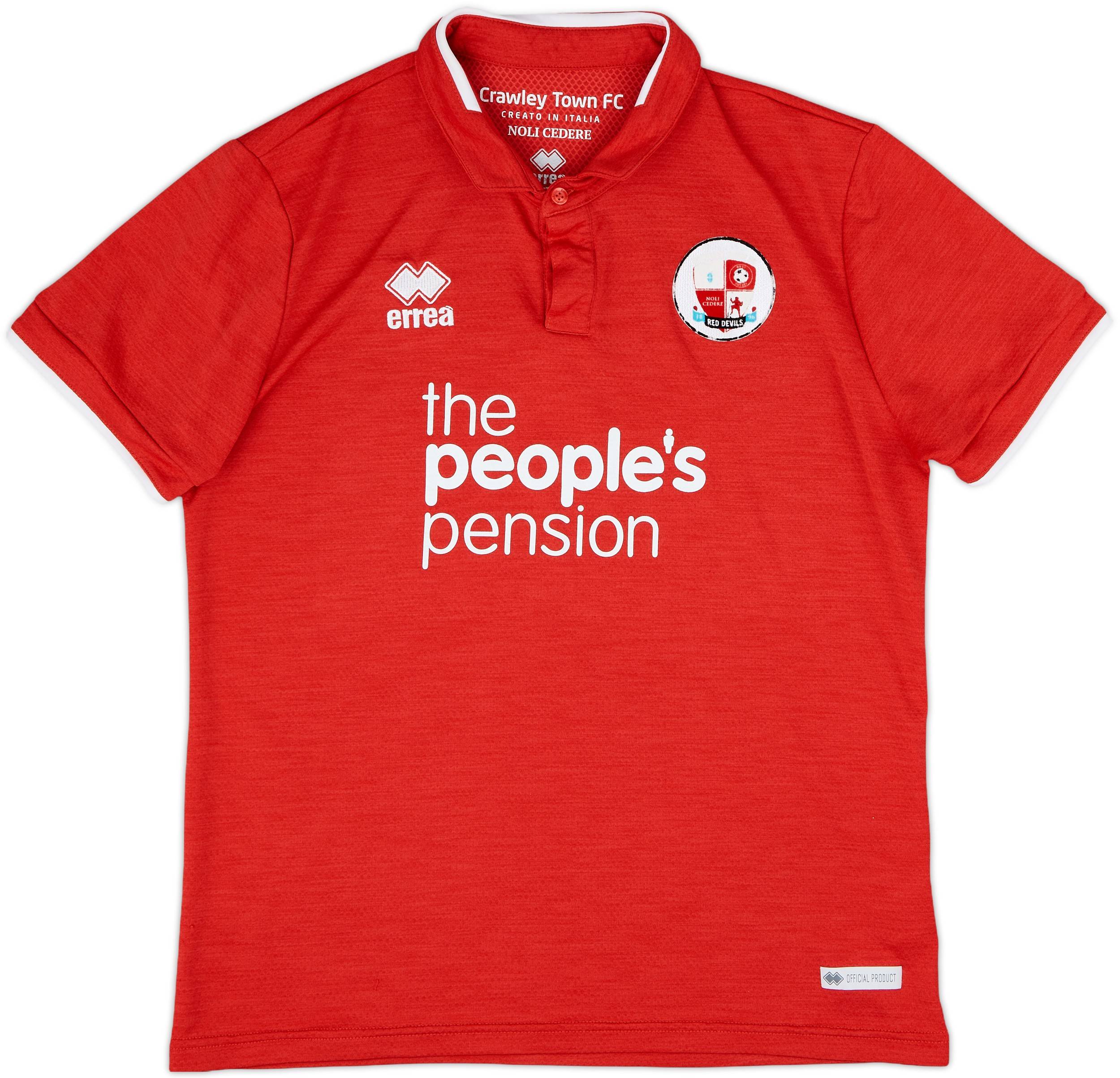 2018-19 Crawley Home Shirt - 6/10 - (M)