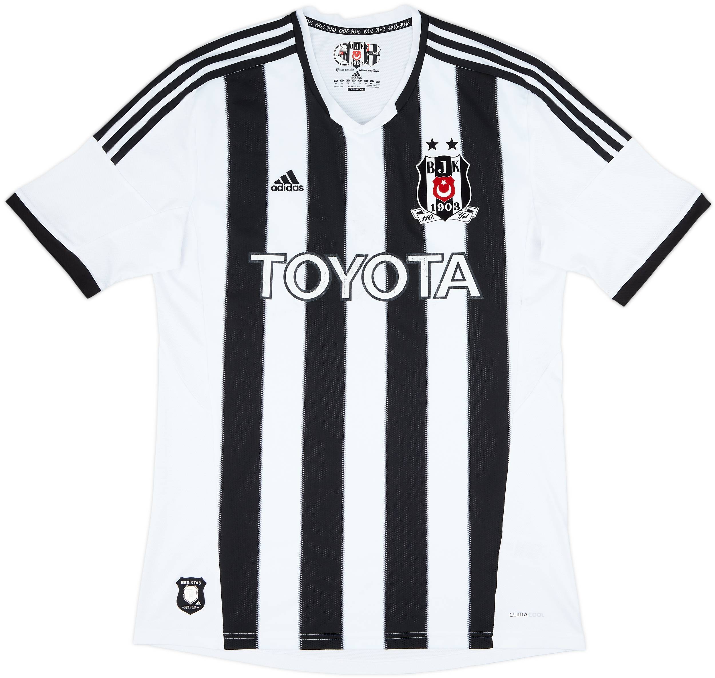 2013-14 Besiktas Home Shirt - 5/10 - (XL)
